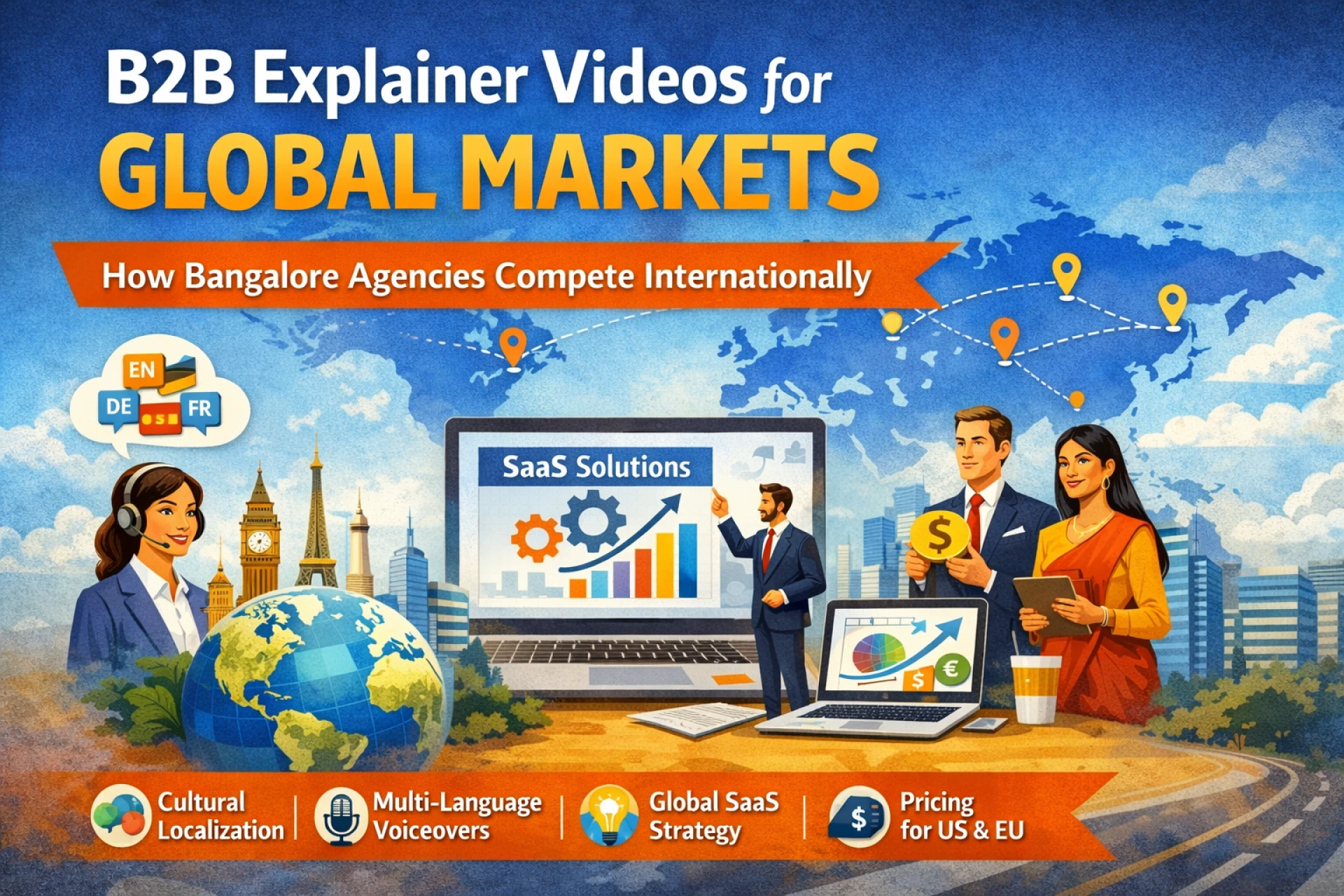  B2B Explainer Videos for Global Markets: How Bangalore Agencies Compete Internationally
