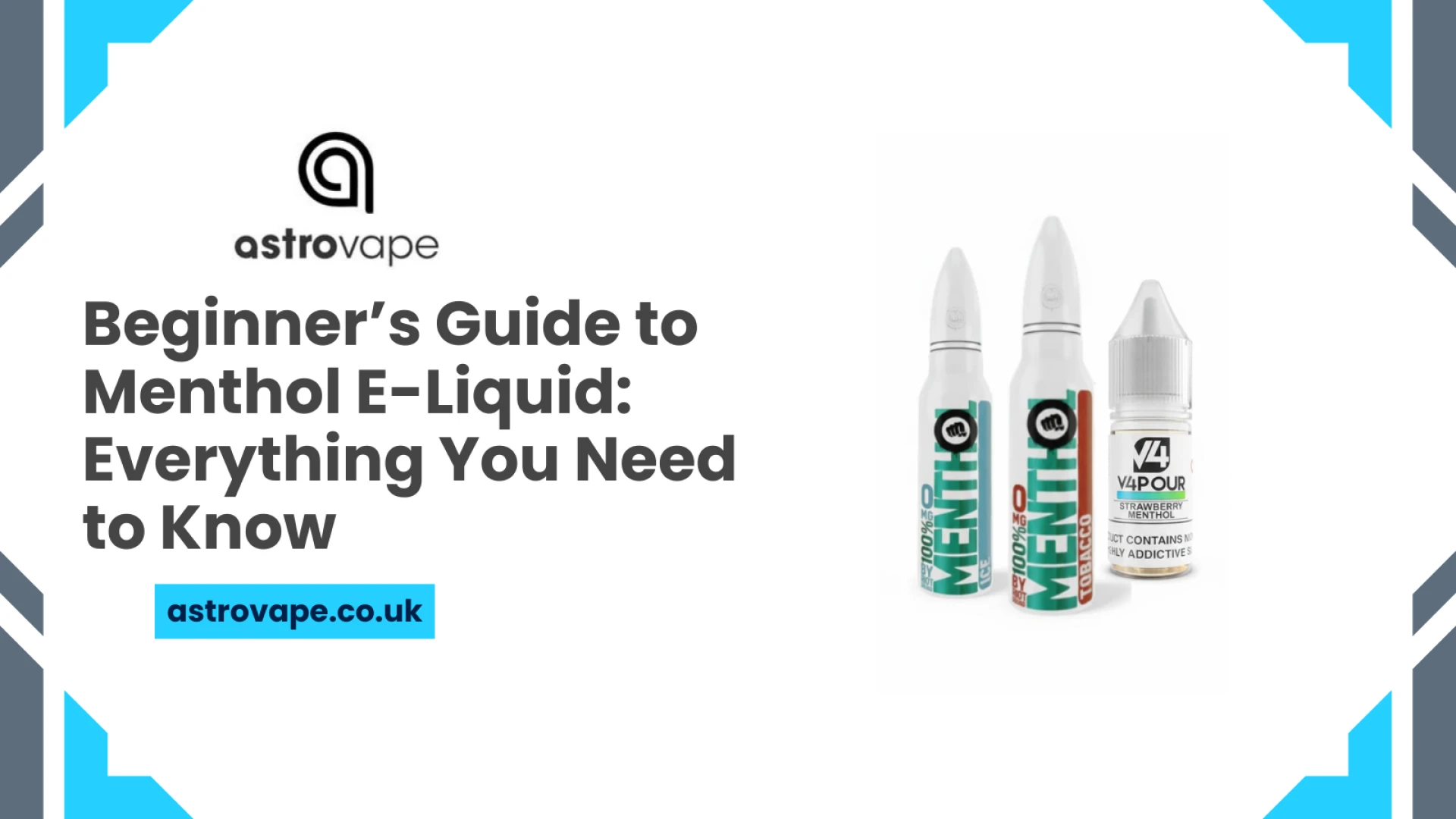 Beginner’s Guide to Menthol E-Liquid: Everything You Need to Know 