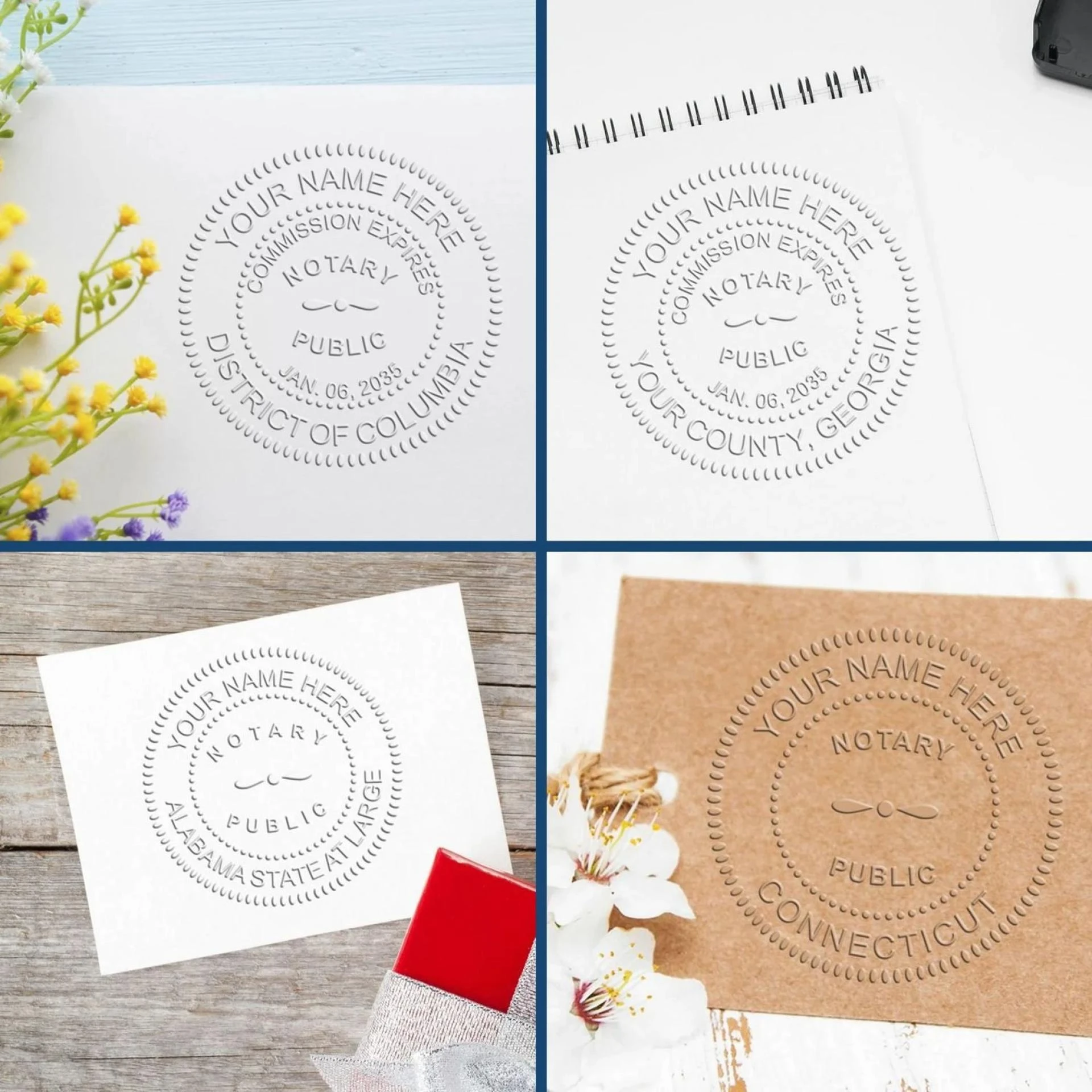 Handwritten Office Stamps Custom File for Professional Document Marking