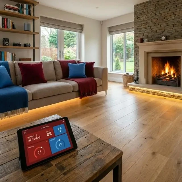 Floor Heating Home Assistant for Reversible Heat Pump Systems