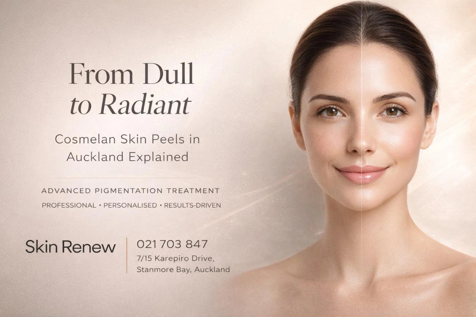 From Dull to Radiant: Cosmelan Skin Peels in Auckland Explained