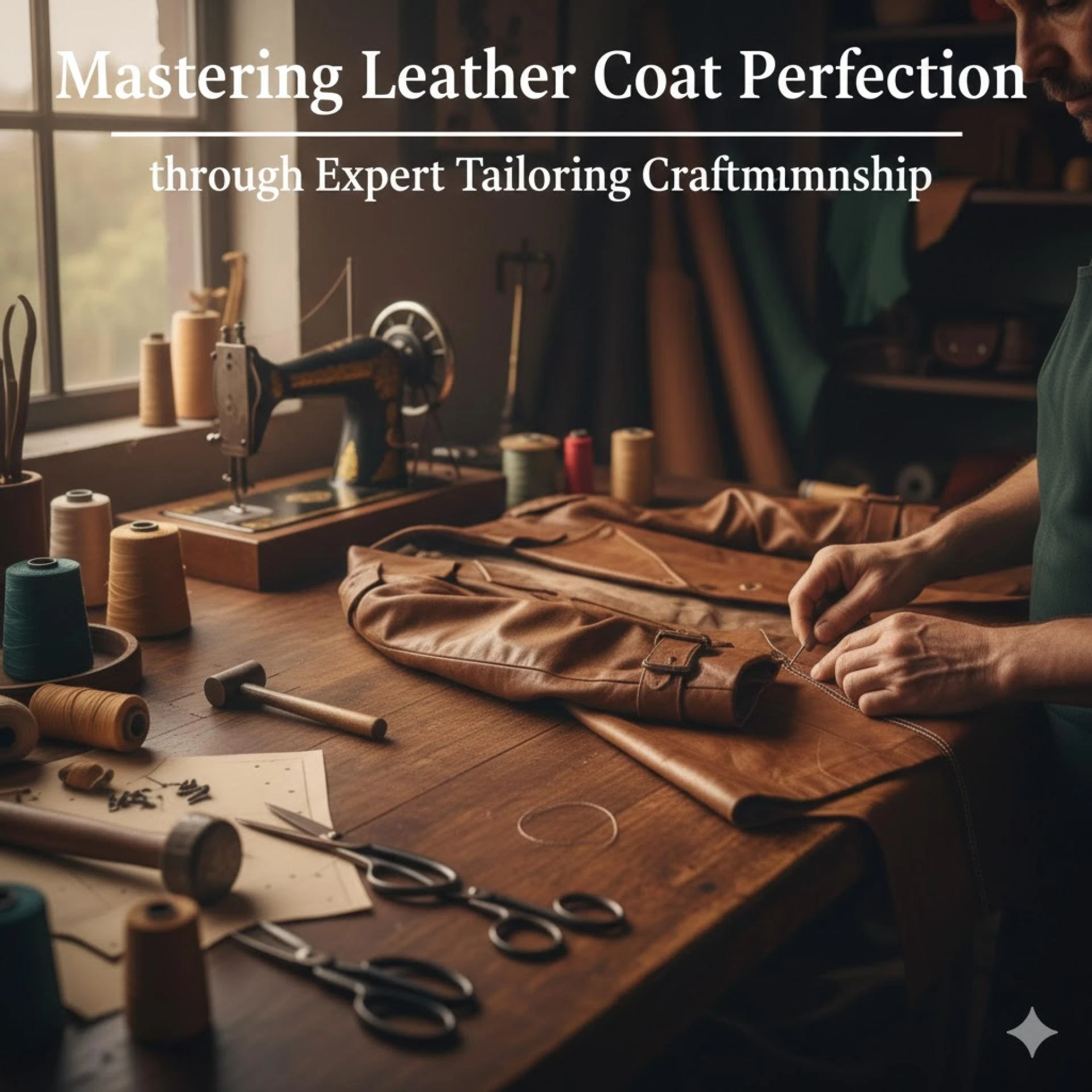 Mastering Leather Coat Perfection through Expert Tailoring Craftsmanship