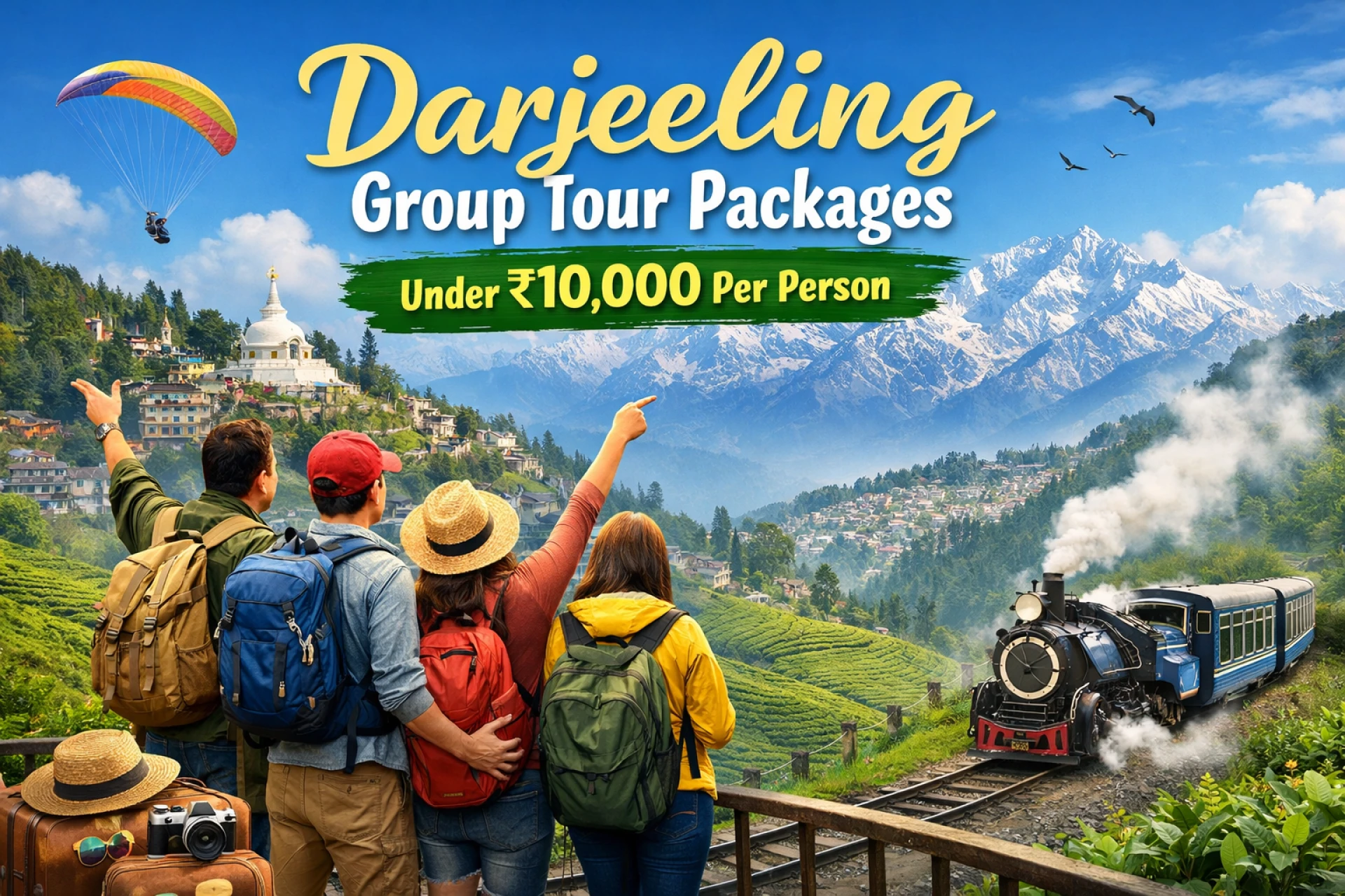 Darjeeling Group Tour Packages Under ₹10,000 per Person