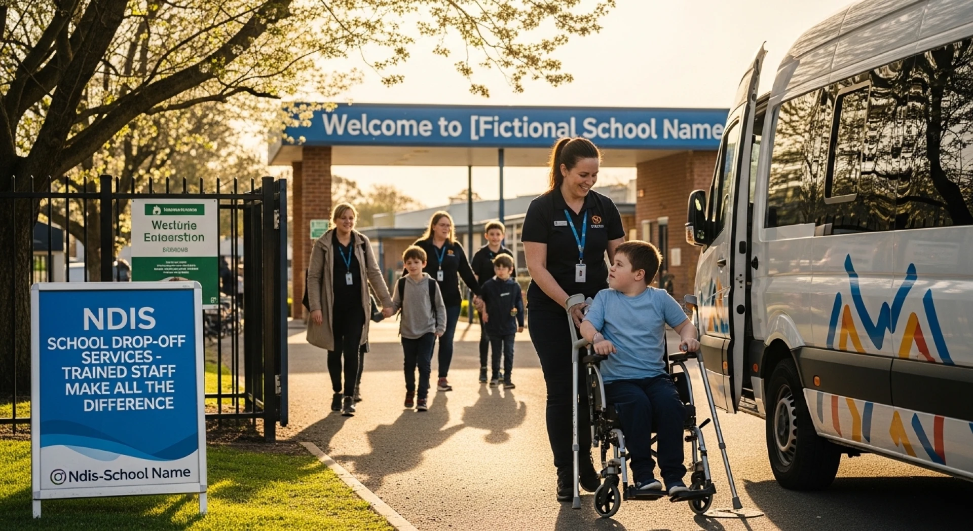 NDIS School Drop Off Services Why Trained Staff Make All the Difference