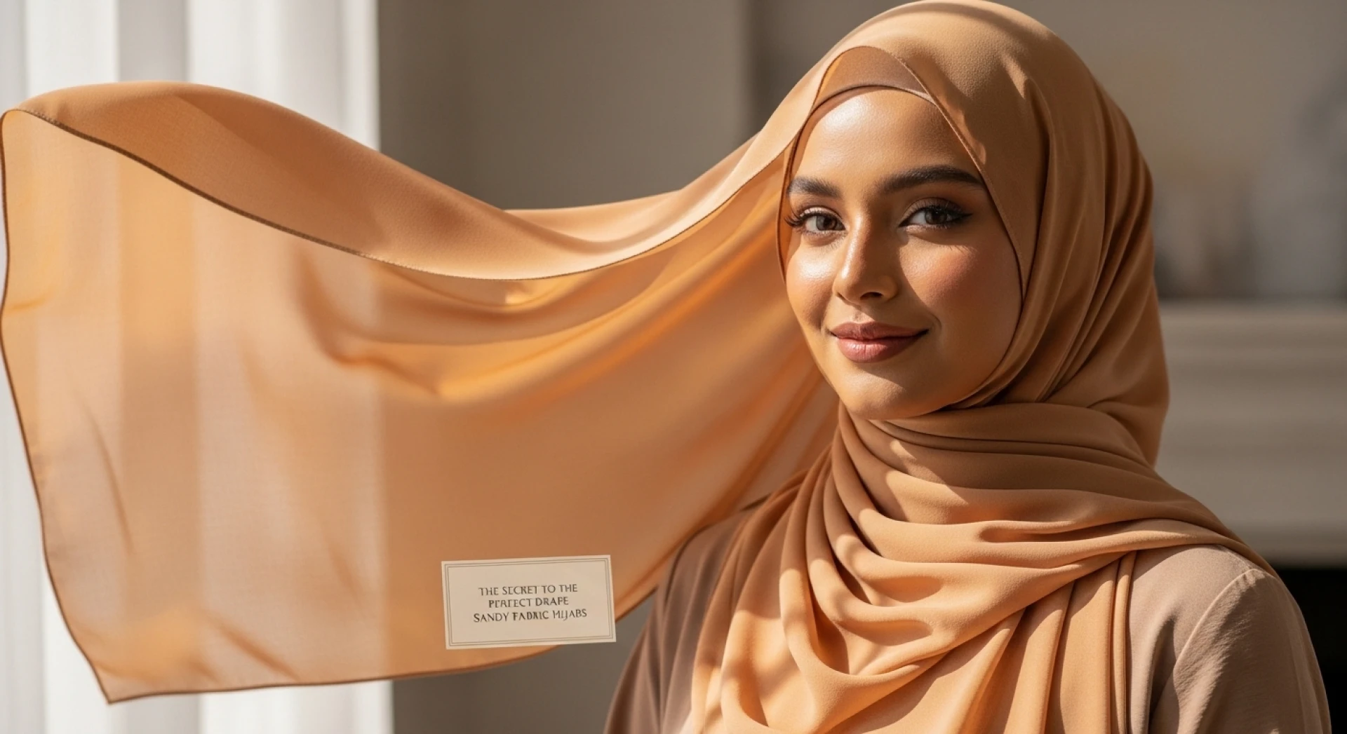 The Secret to the Perfect Drape Everything About Sandy Fabric Hijabs