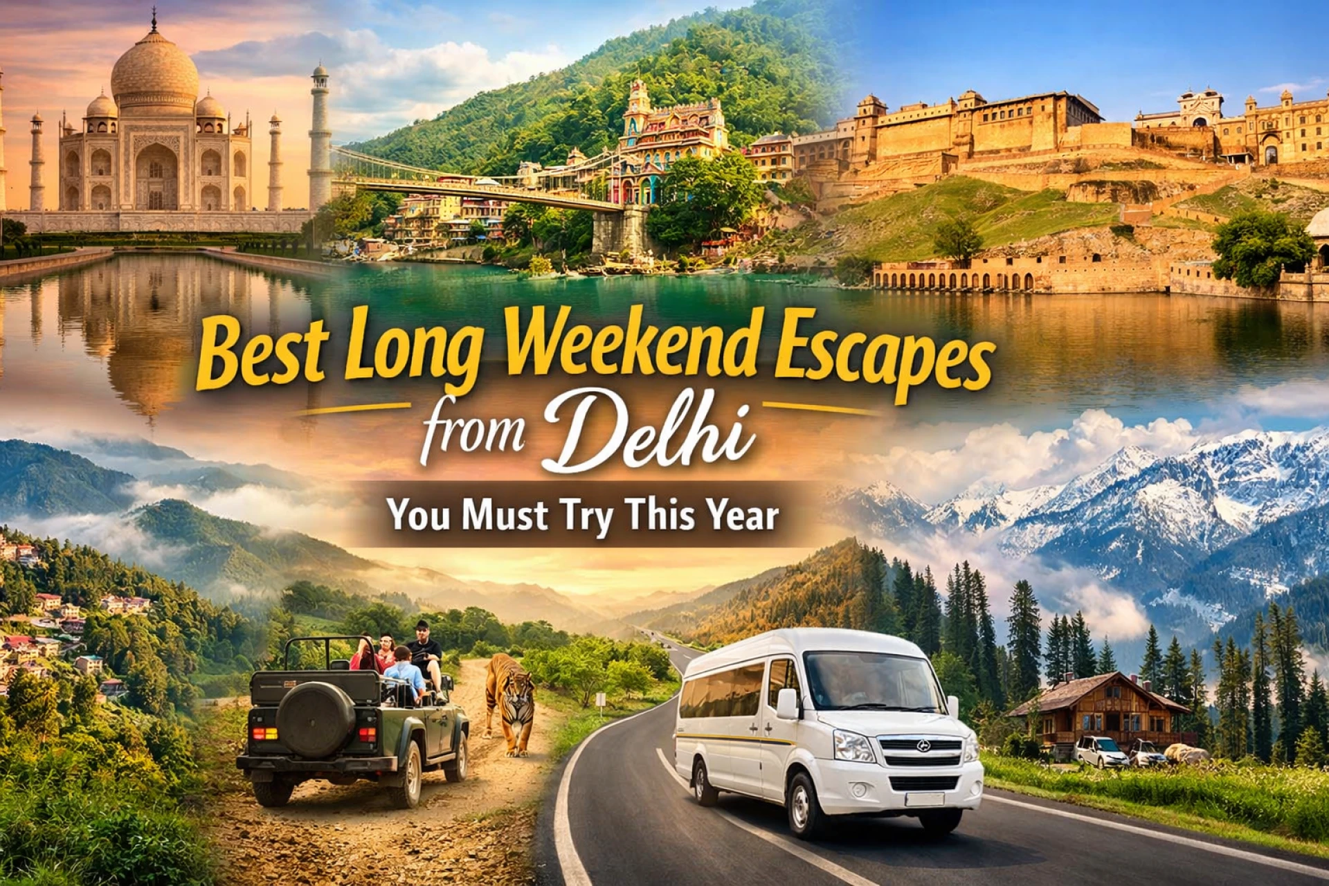 Best Long Weekend Escapes from Delhi You Must Try This Year   