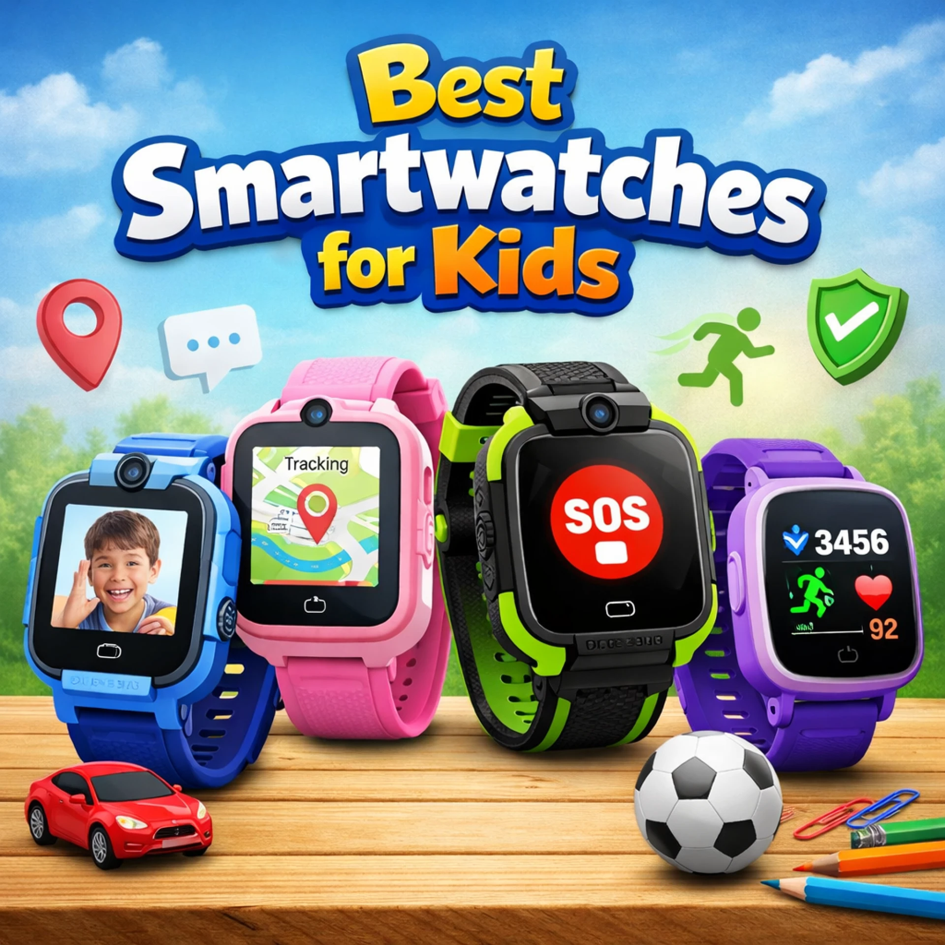 Best Smartwatches for Kids That Combine Fun, Safety, and Smart Features