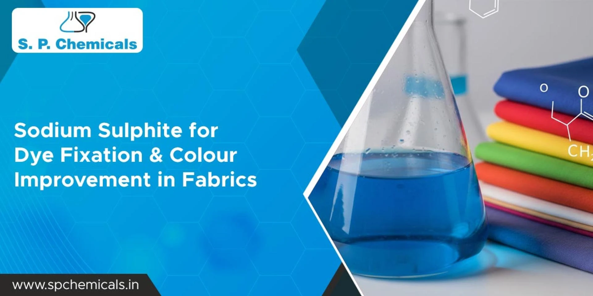 Sodium Sulphite for Dye Fixation and Colour Improvement in Fabrics