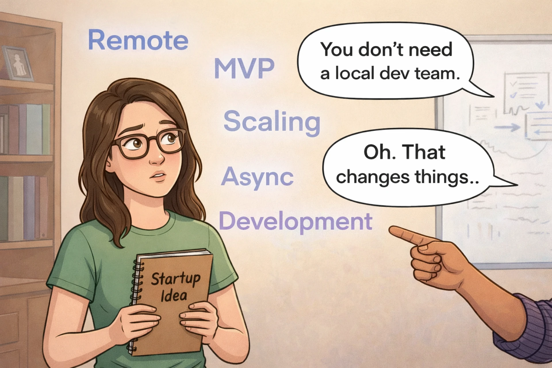 Remote MVP Development: How Startups Build Fast Without a Co-Located Team