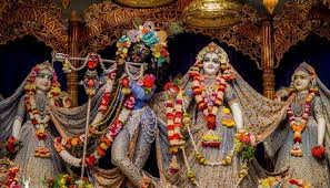 Vrindavan Radha Krishna Murti: Divine Marble Art
