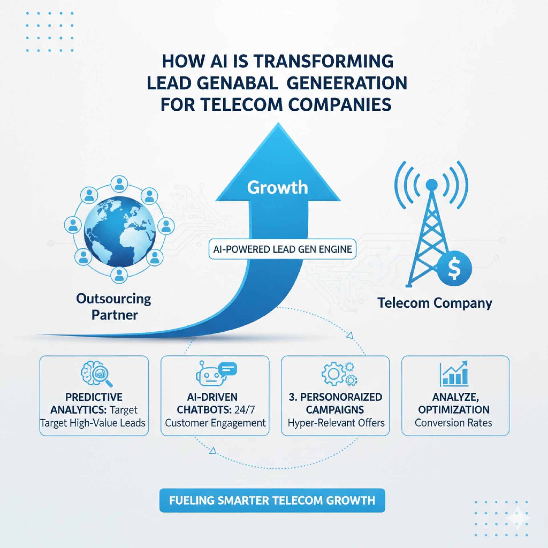 How AI is Transforming Lead Generation for Telecom Companies