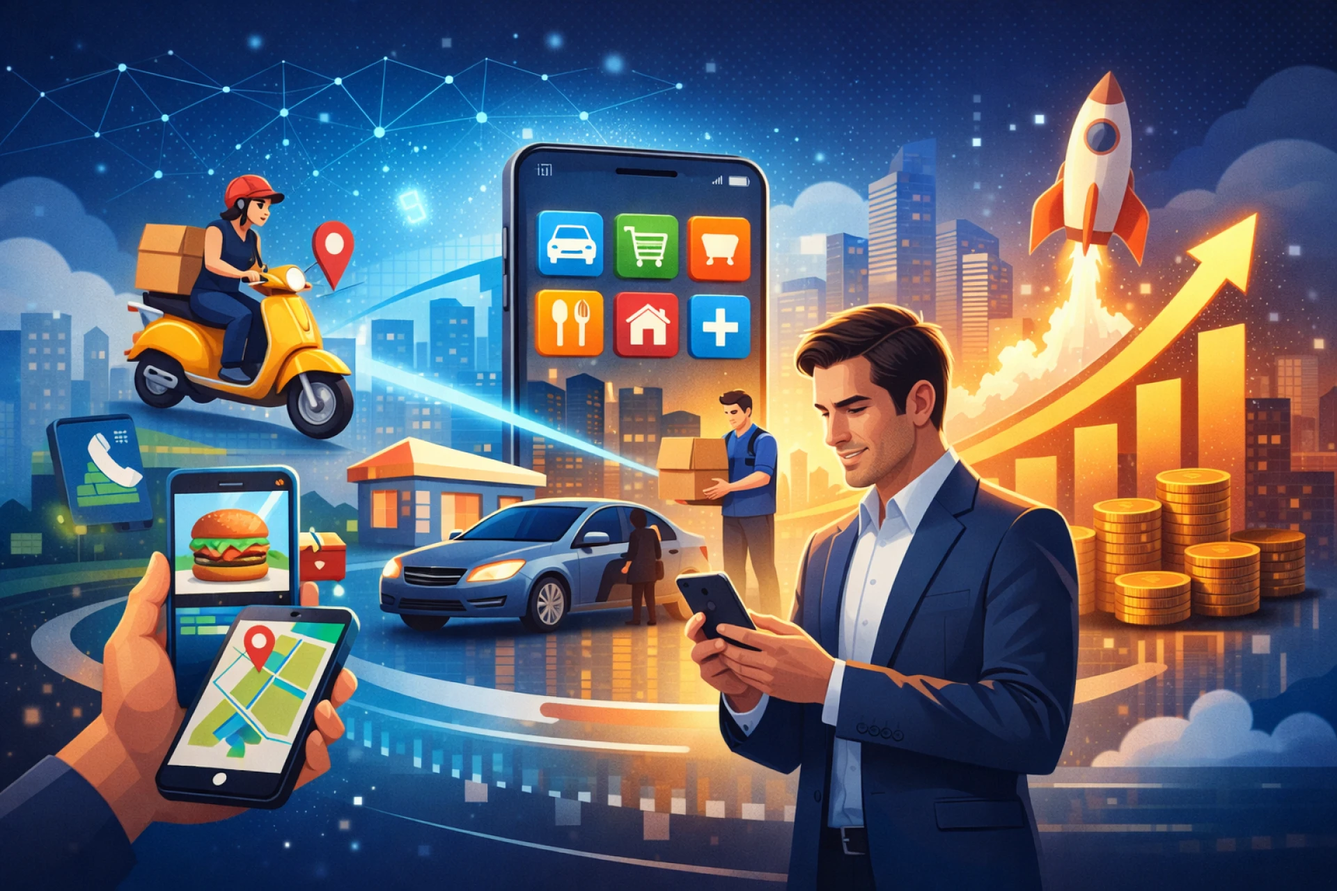 How to Build an On-Demand App: Types, Benefits & Development Cost 