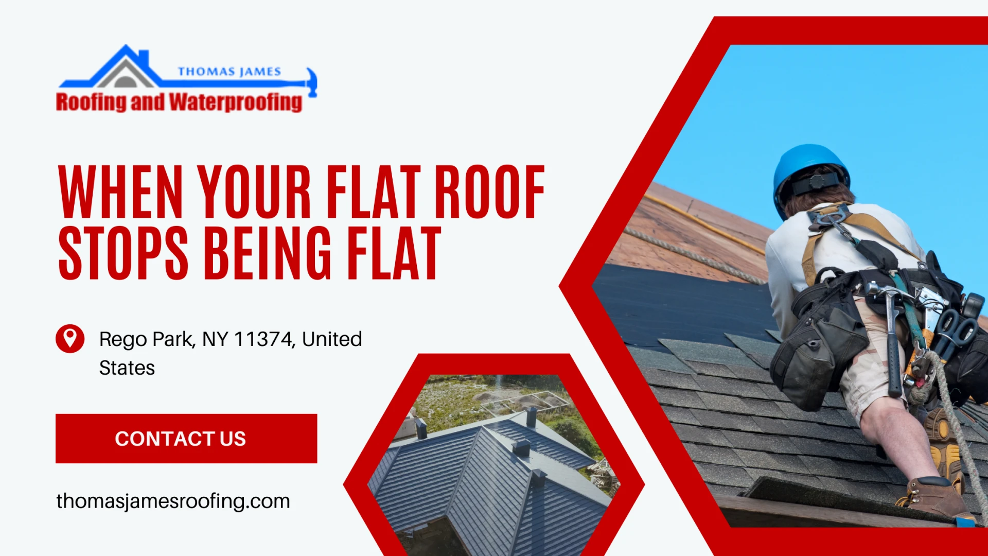 When Your Flat Roof Stops Being Flat