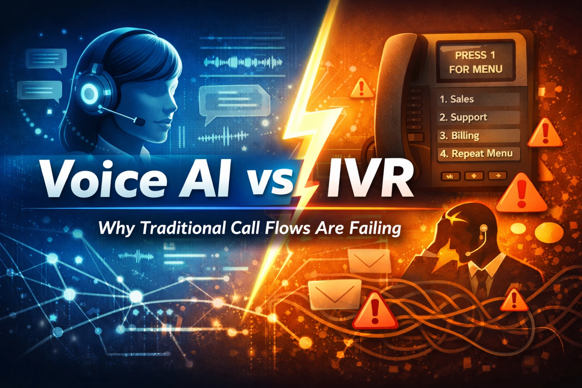 Voice AI vs IVR: Why Traditional Call Flows Are Failing