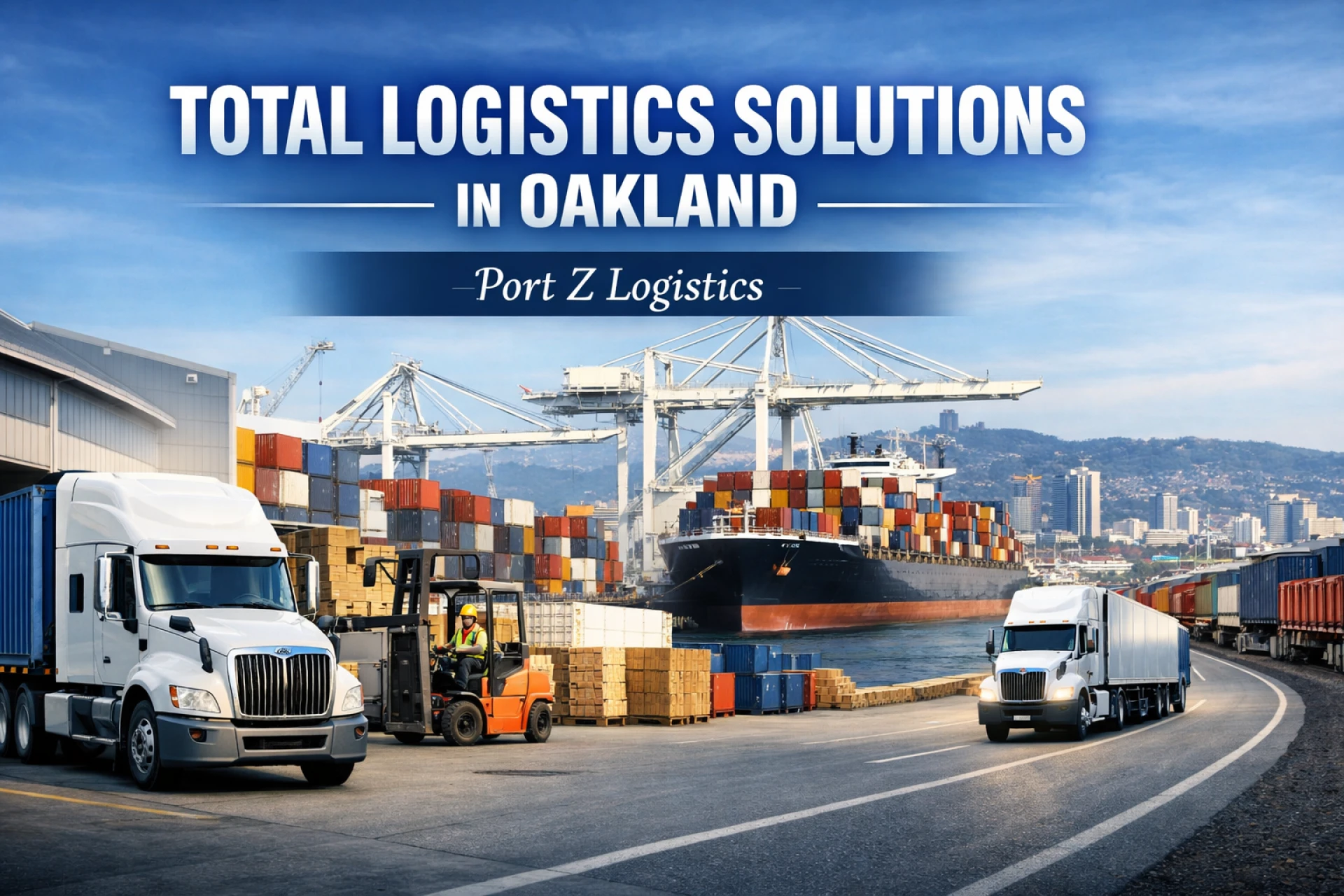 Total Logistics Solutions in Oakland: Building Efficiency at the Heart of West Coast Trade