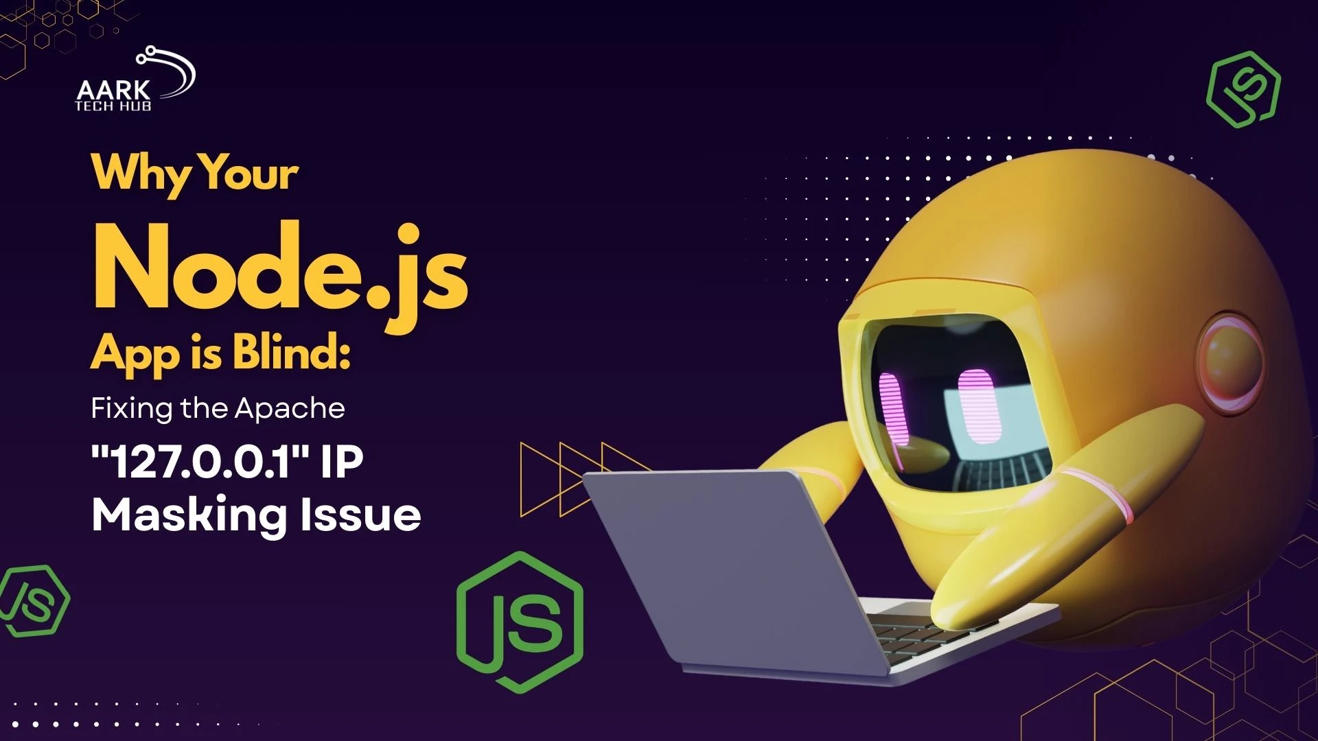 Why Your Node.js App is Blind: Fixing the Apache "127.0.0.1" IP Masking Issue