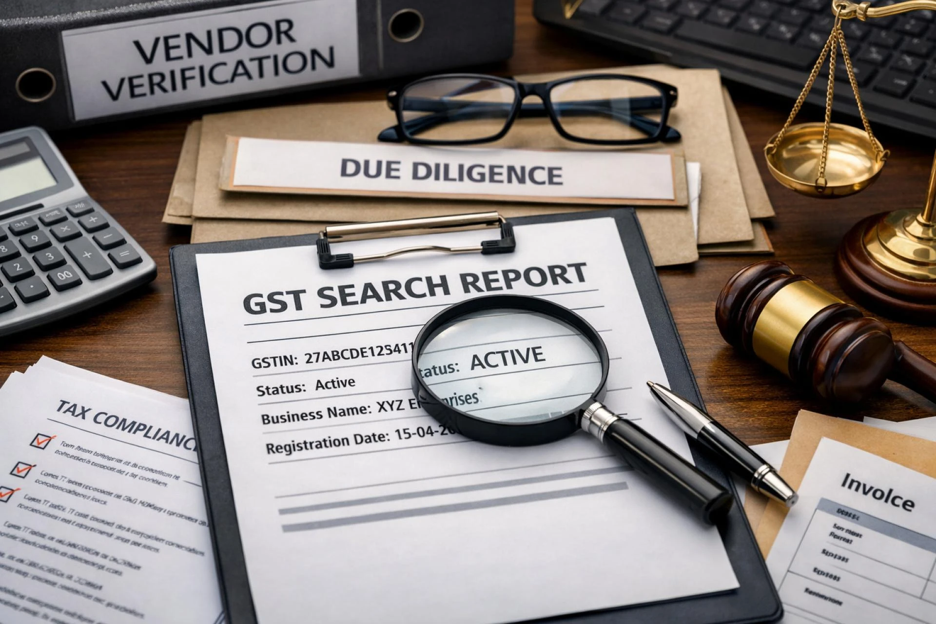 Importance of GST Search Report in Vendor Verification