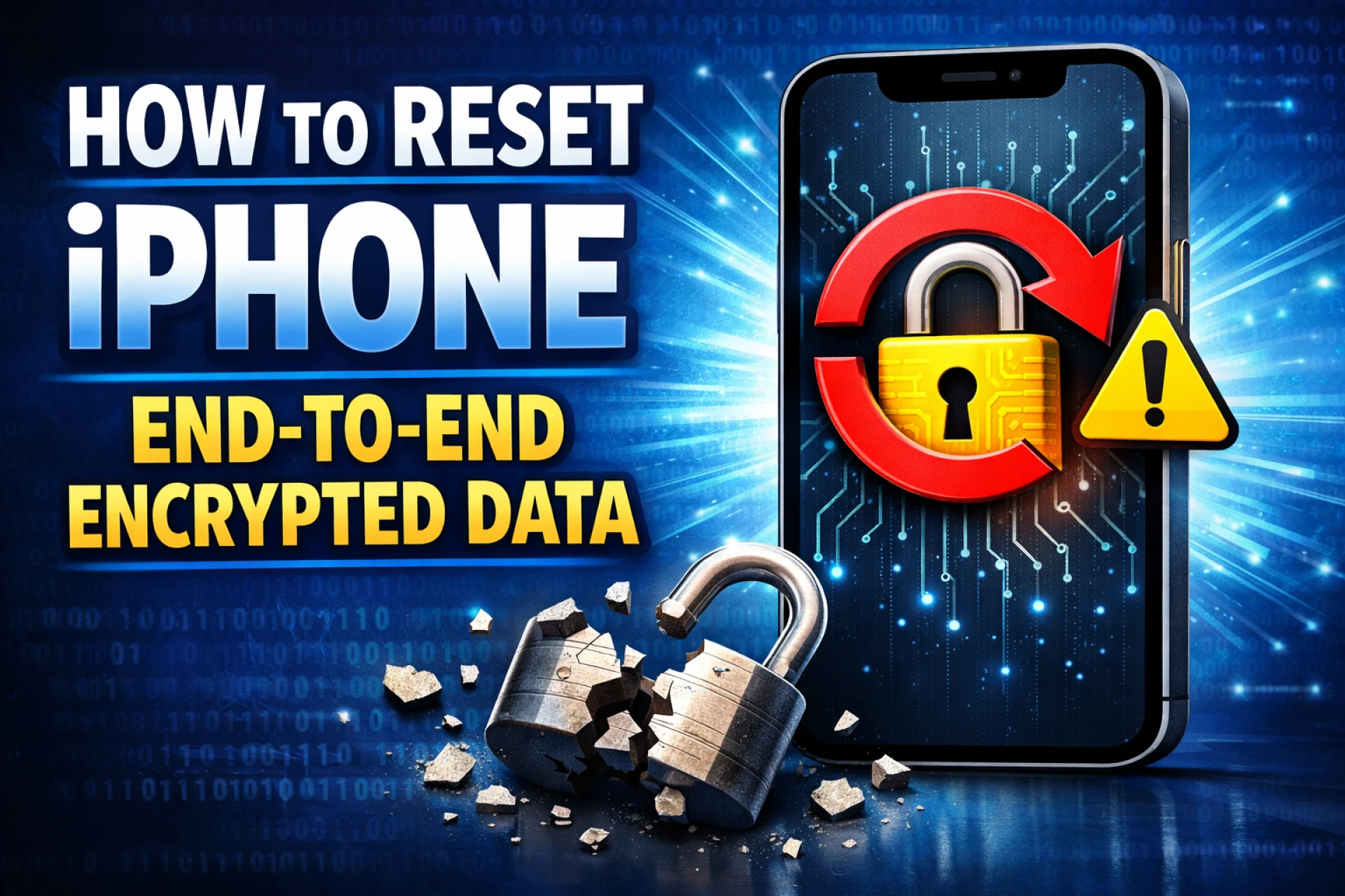 The Beginner's Guide to iPhone Data Encryption Resets