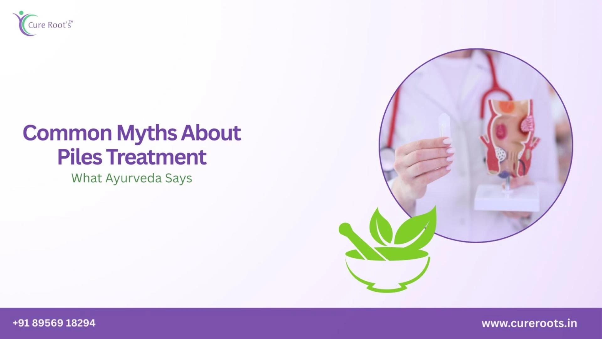 Common Myths About Piles Treatment – What Ayurveda Says