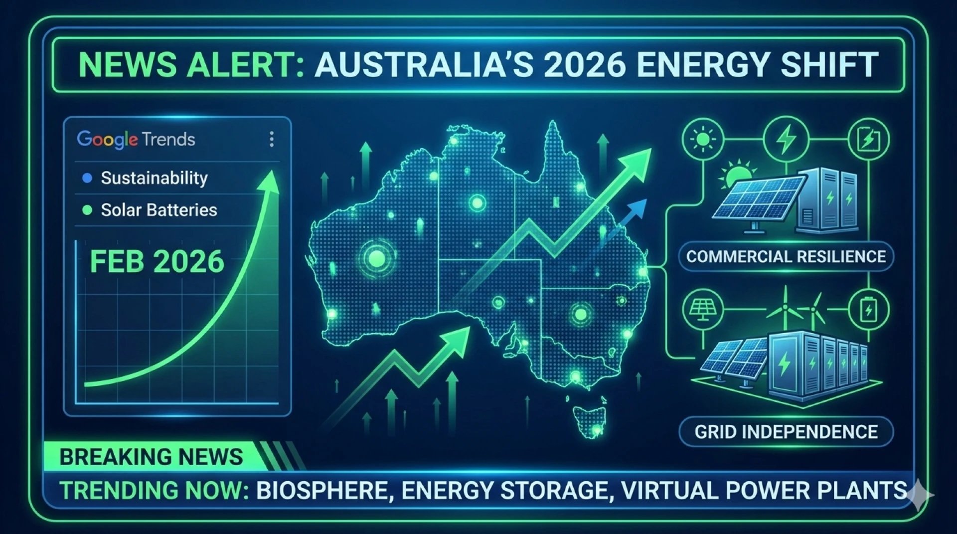 Australia’s 2026 Energy Shift: Why Sustainability and Solar Storage are Dominating the National Conversation