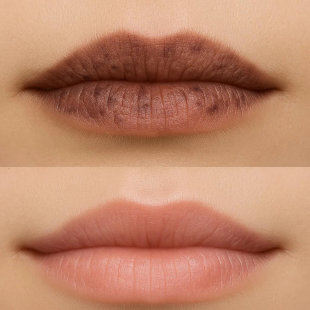 Best Lip Pigmentation & Discoloration Treatment for Dark Lips - The Bare Essence