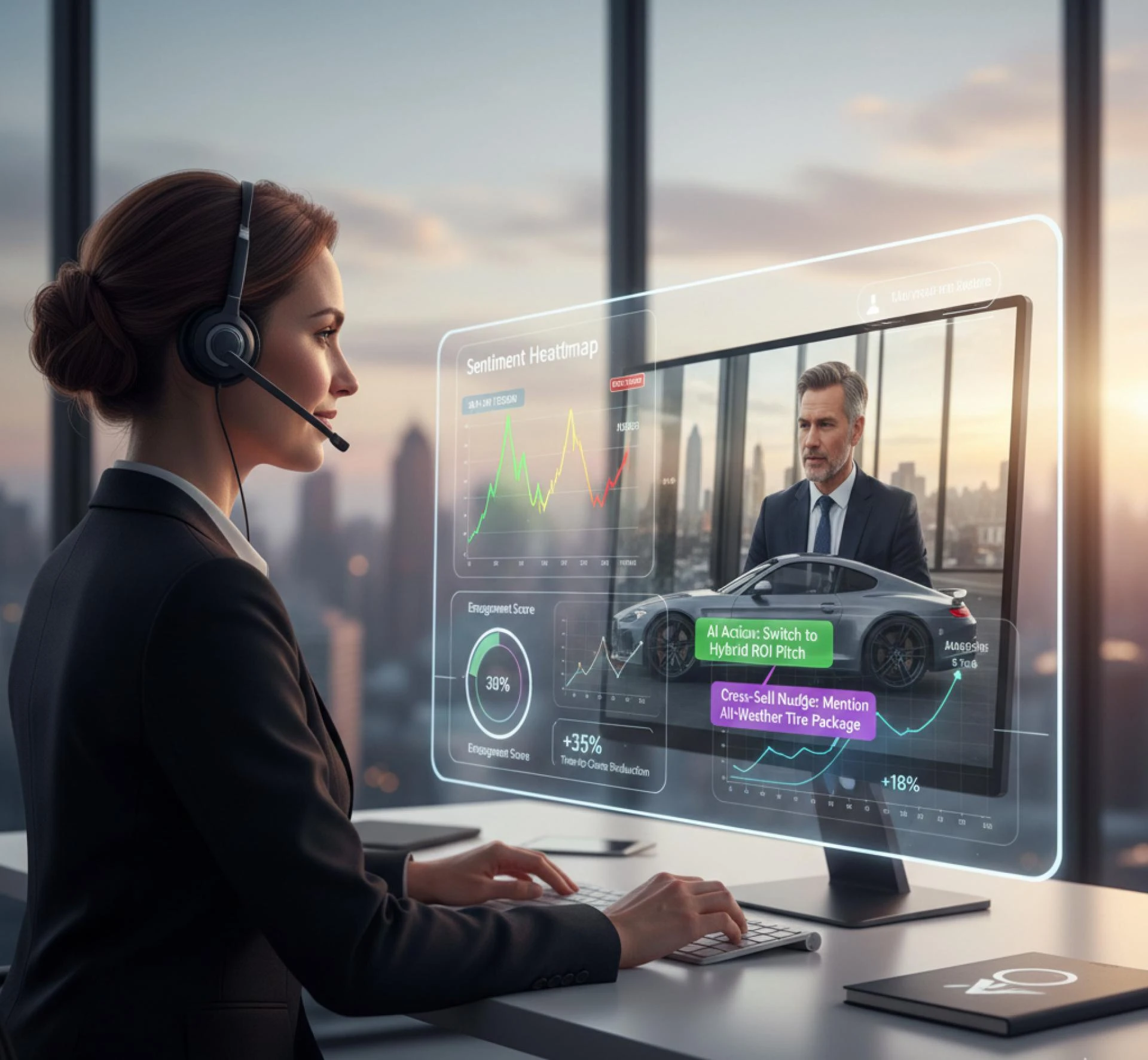 How conversion tracking analytics prove the ROI of replacing cold calls with live "Human + AI" interactions