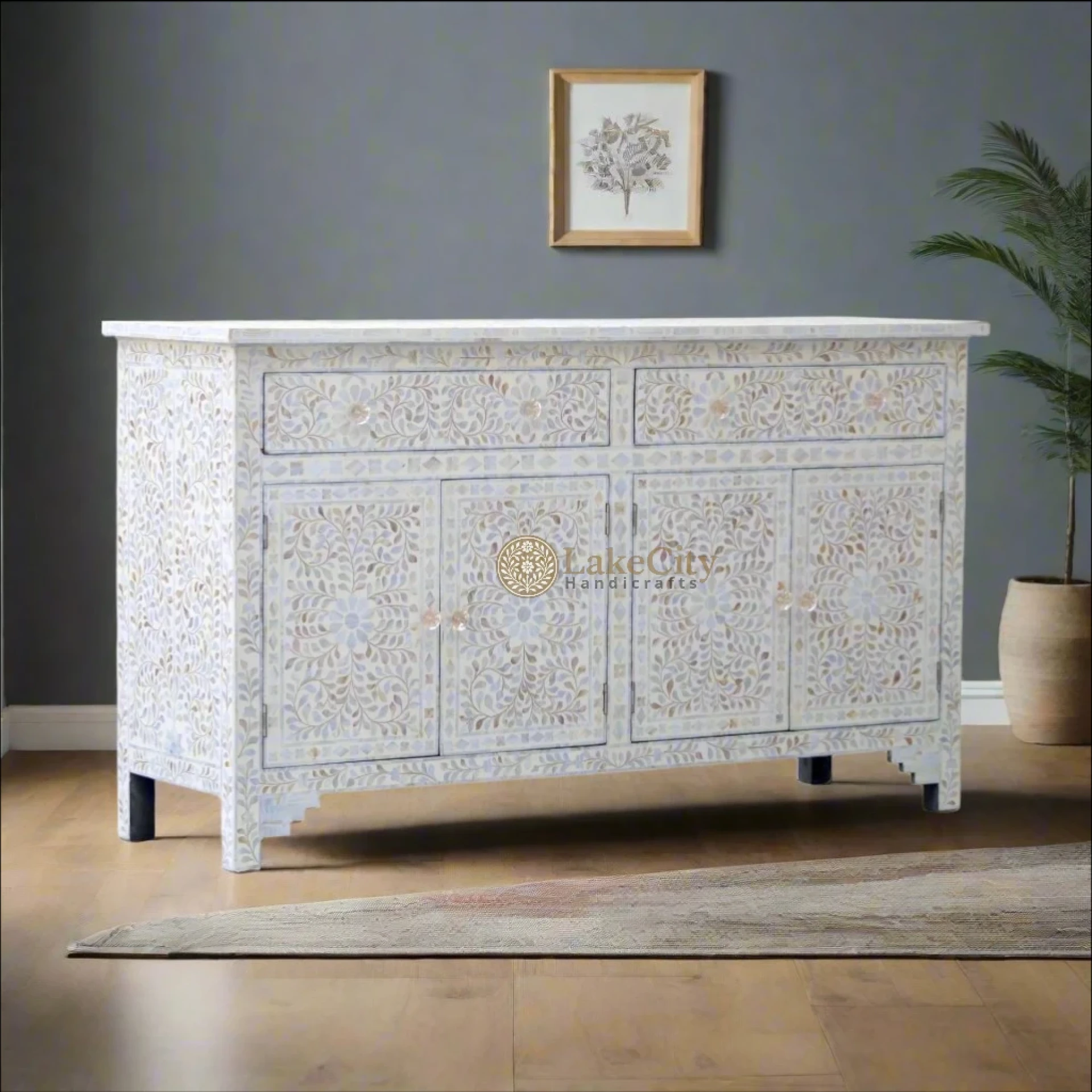How to Choose a High-Quality Mother of Pearl Inlay Sideboard for Your Home?
