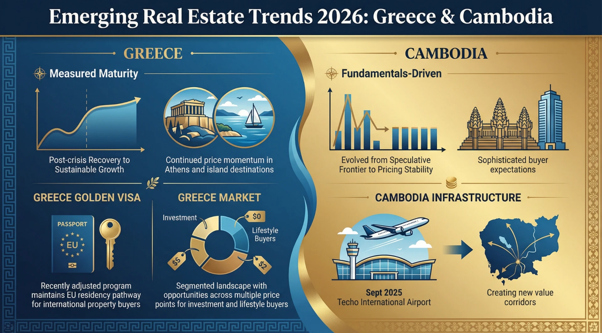 Emerging Real Estate Trends: Greece and Cambodia Attract Global Investors in 2026