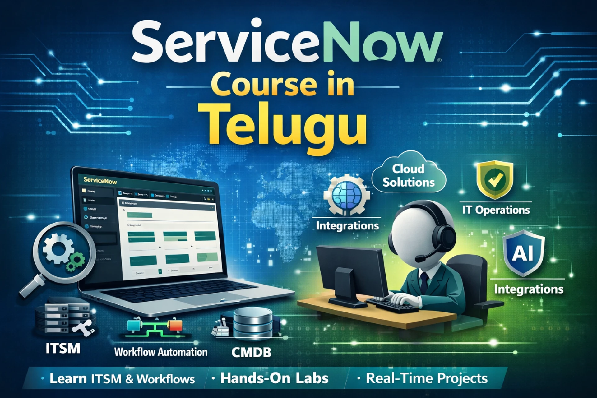 Performance Analytics PA Indicators Breakdowns ServiceNow Course in Telugu