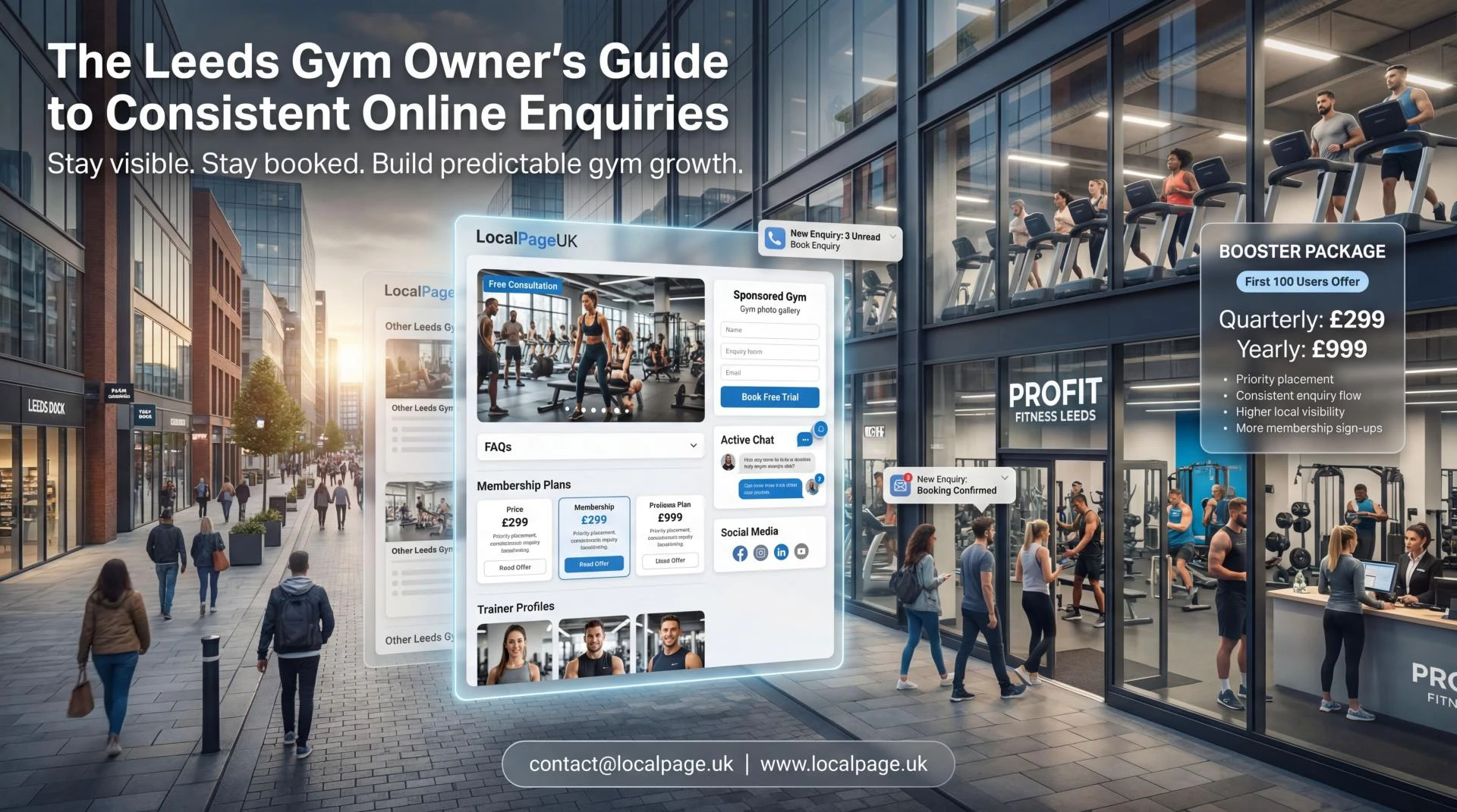 The Leeds Gym Owner’s Guide to Consistent Online Enquiries