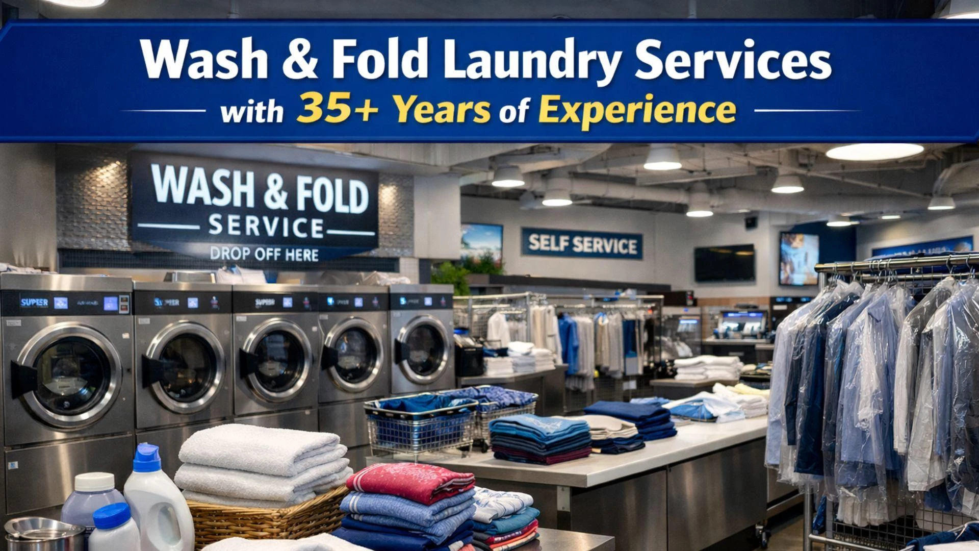 Why Wash and Fold Services Are Worth Every Dollar