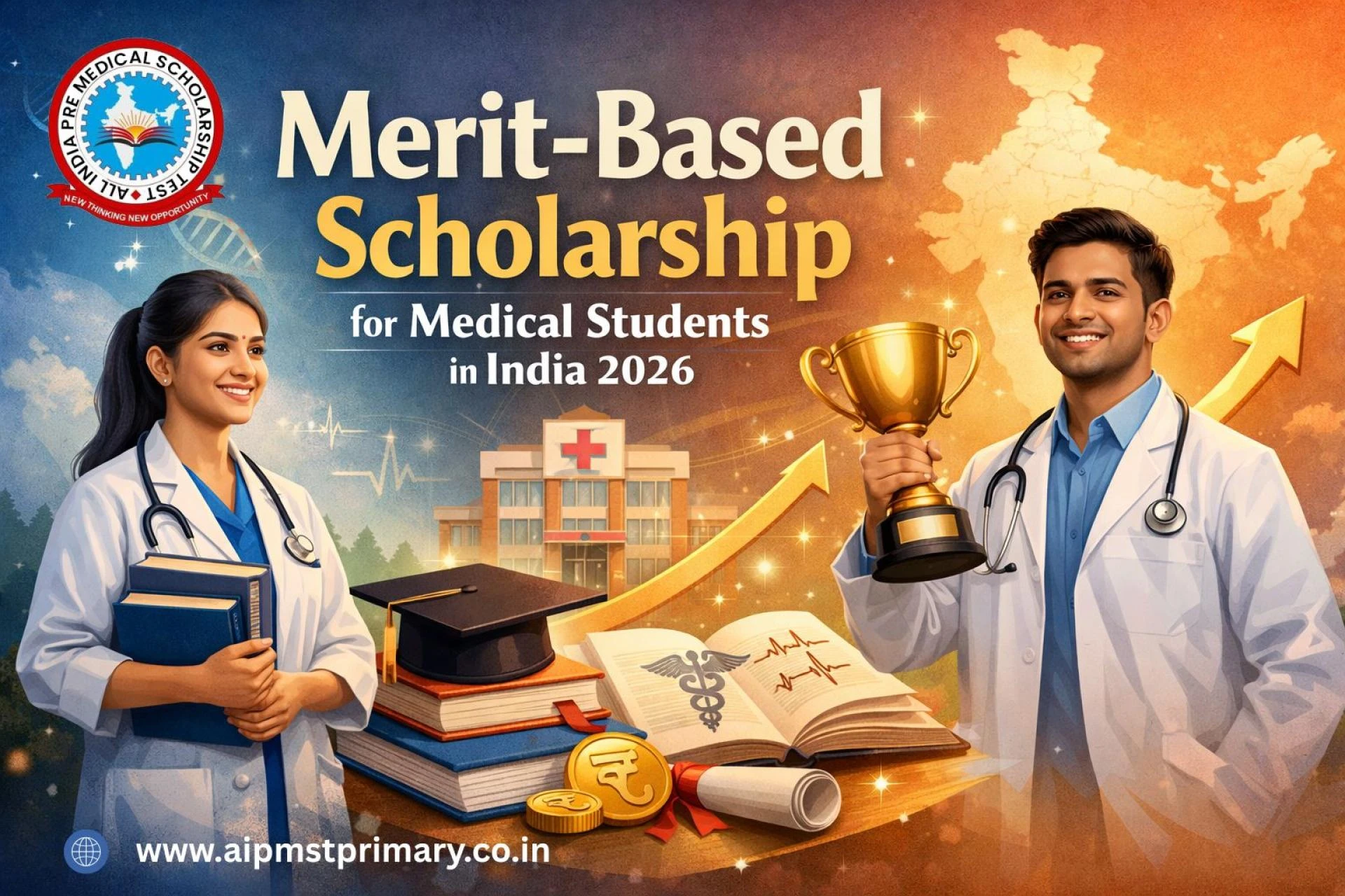 Merit-based scholarship for medical students in India 2026