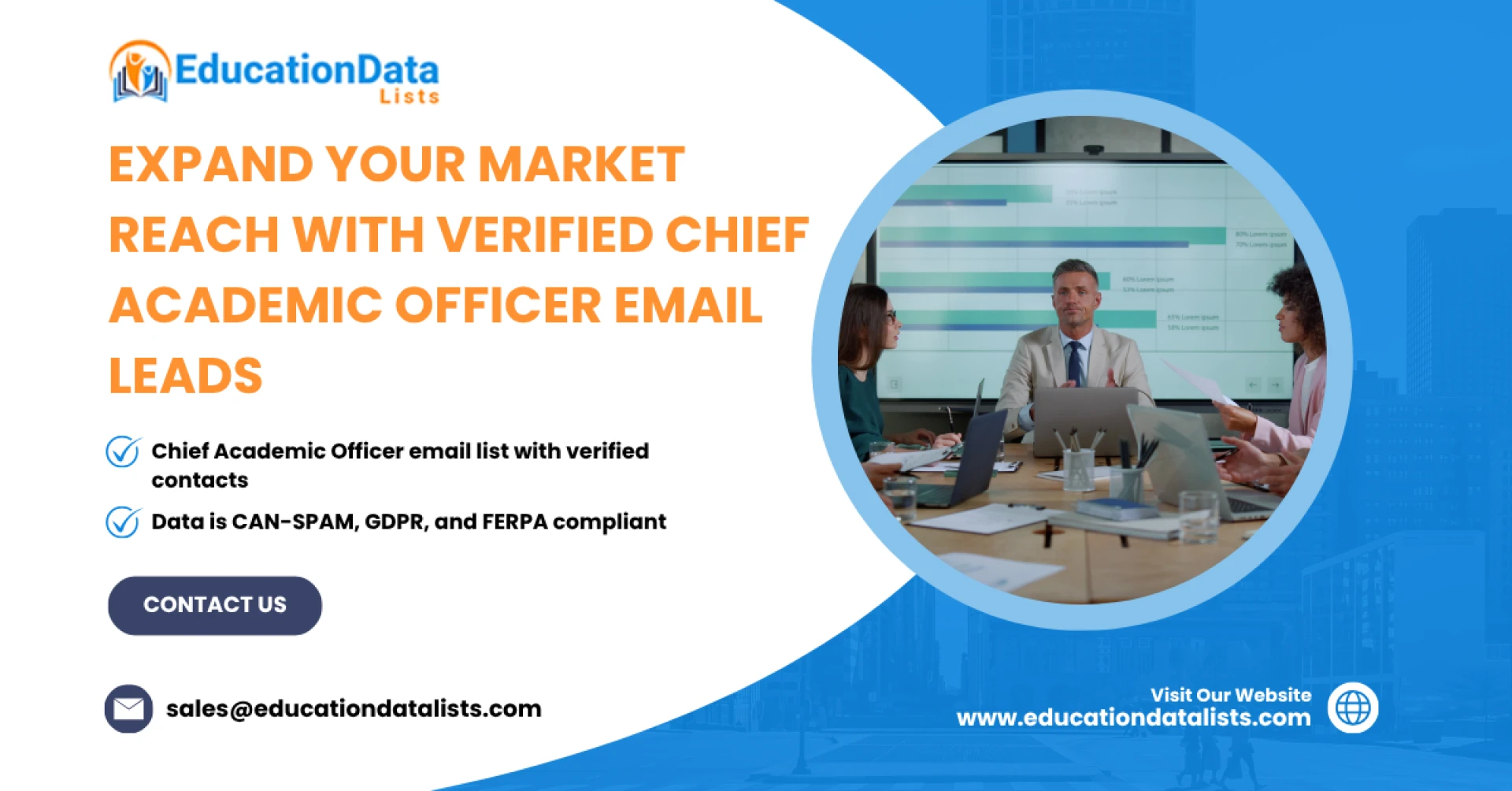 Accelerate EdTech Partnerships with a High-Quality CAO Email Database from EducationDataLists