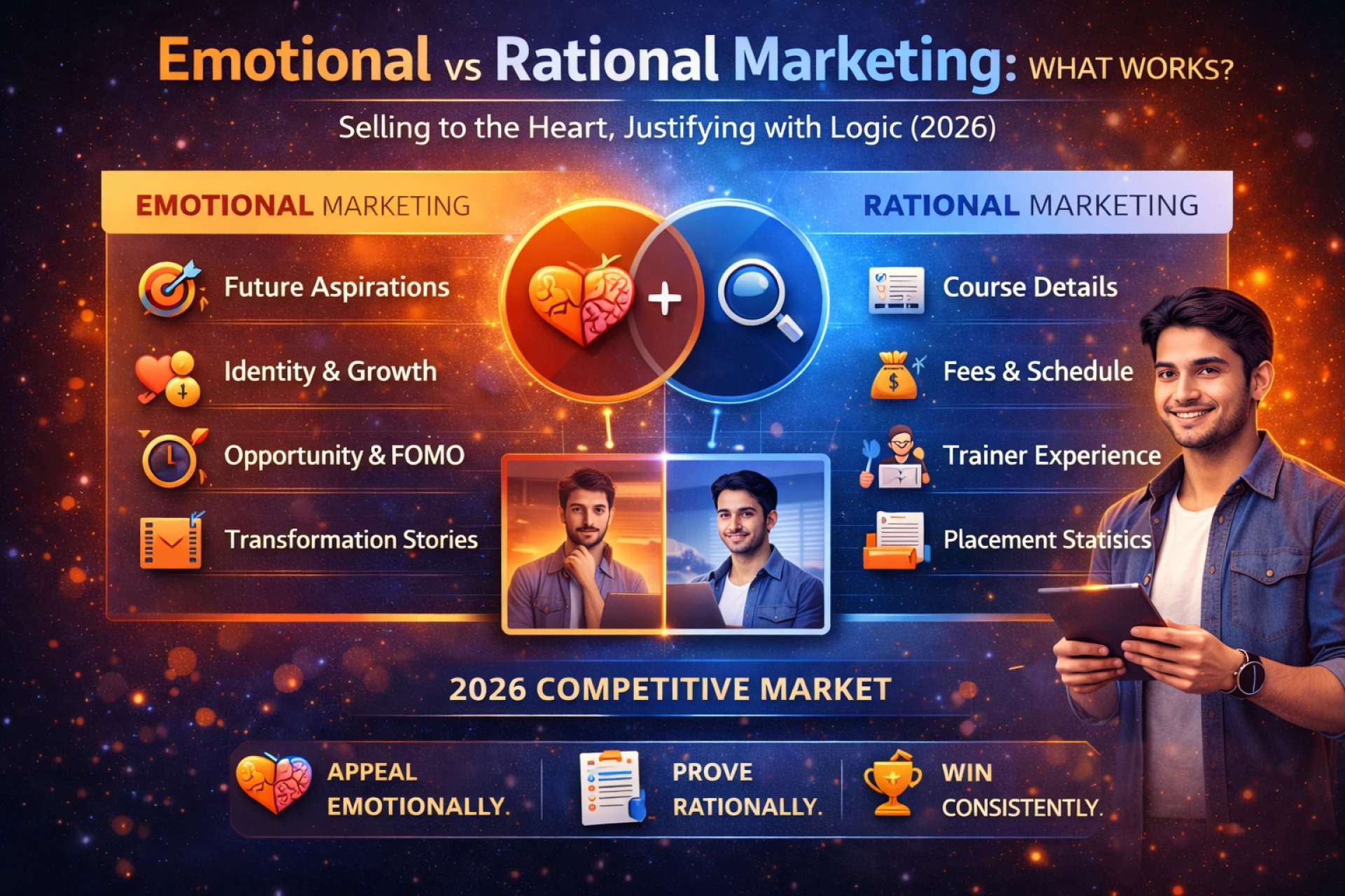 Emotional vs Rational Marketing: What Works Better in 2026?