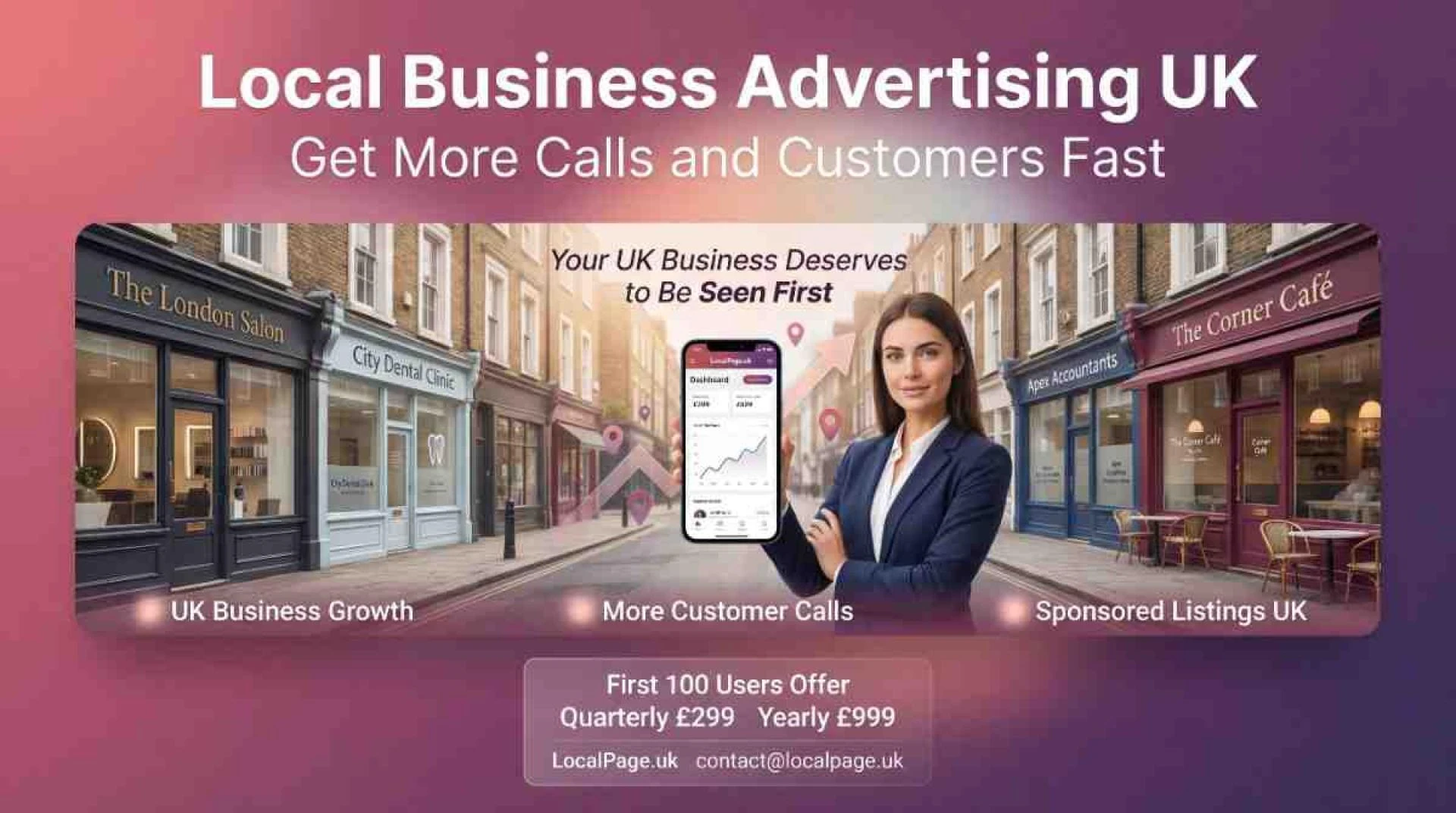 Local Business Advertising UK: Rank #1 in Birmingham & Glasgow