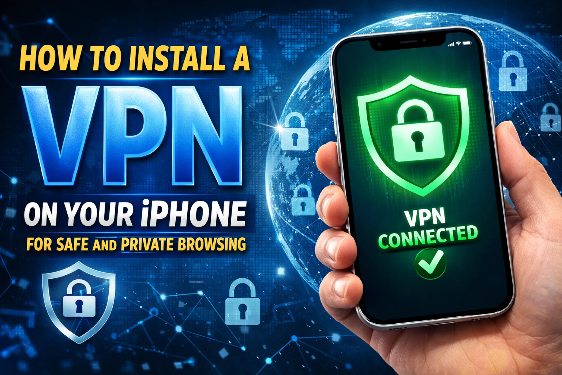 Learn to Install a VPN on iPhone to Keep Your Browsing Safe