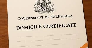 What Is Domicile Certificate Karnataka and Why Is It Required