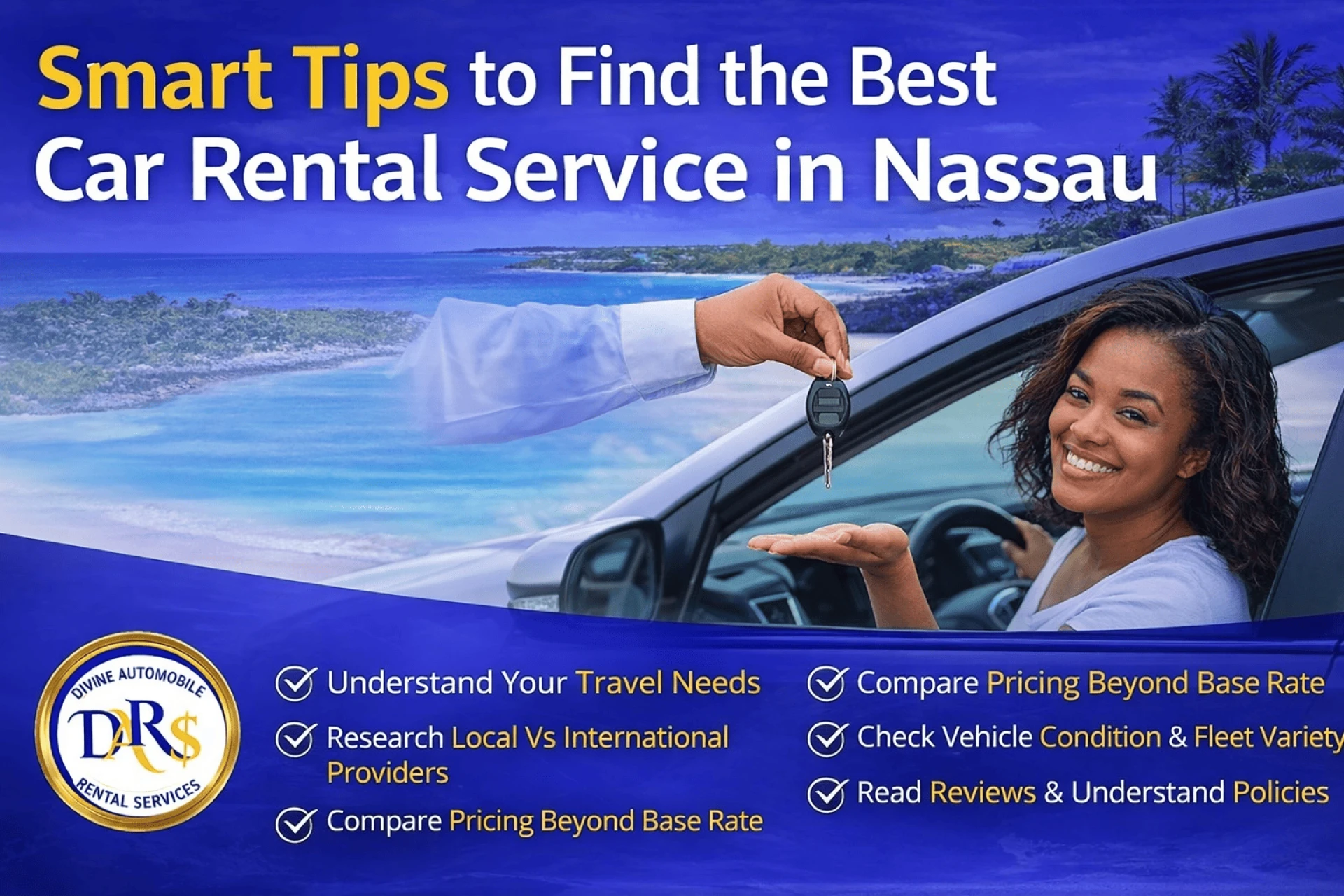 Smart Tips to Find the Best Car Rental Service in Nassau