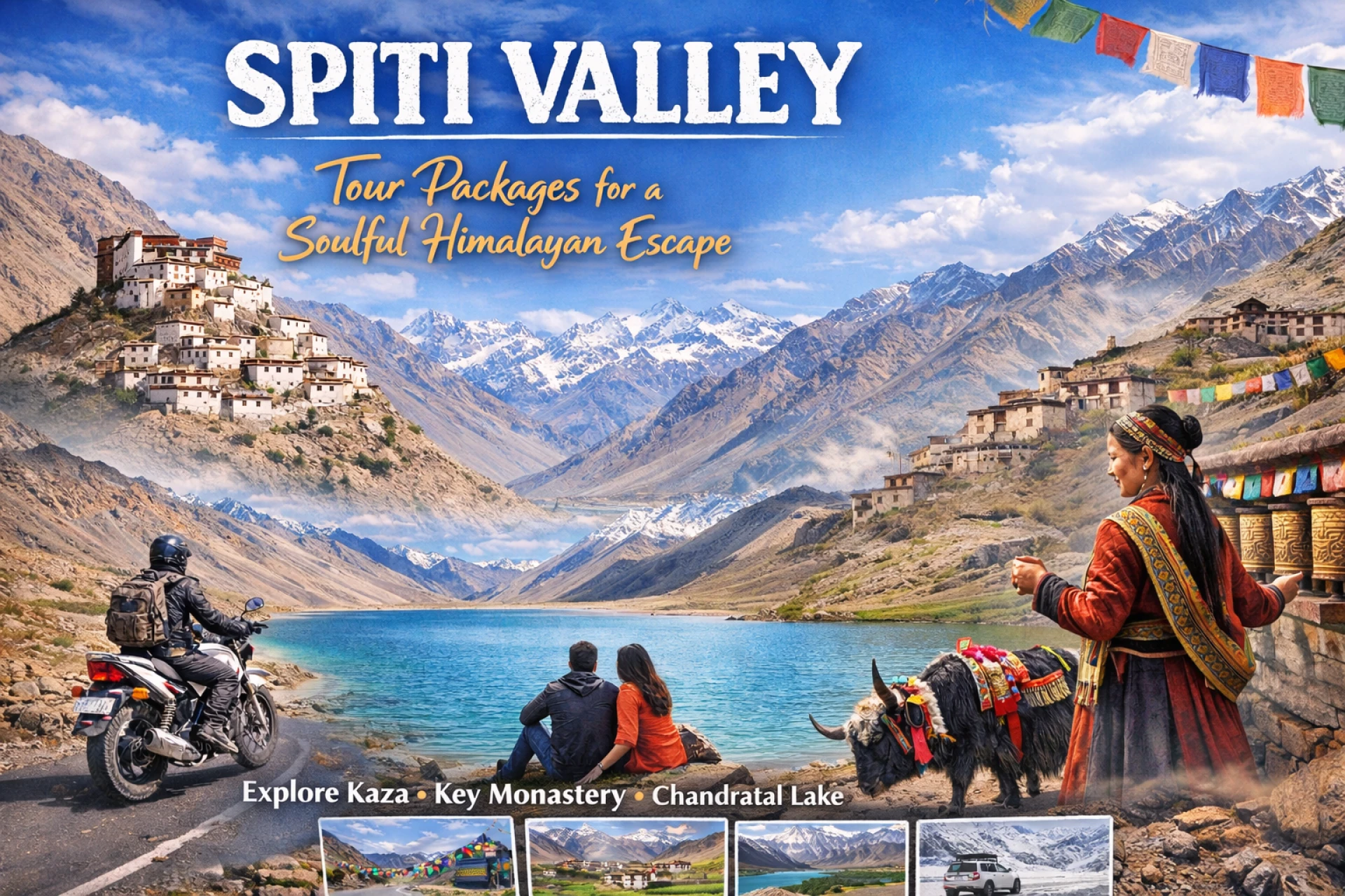 Spiti Valley Tour Packages for a Soulful Himalayan Escape