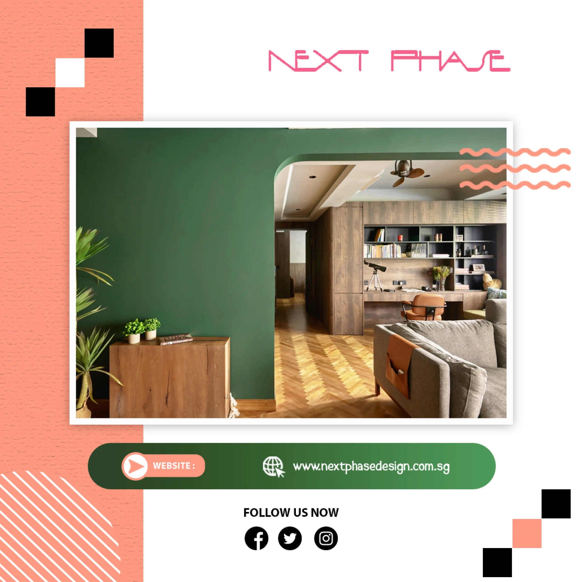 Custom Luxury Craftsmanship with Next Phase Design — when a customer retains, through the phases of land purchase and home reconstruction