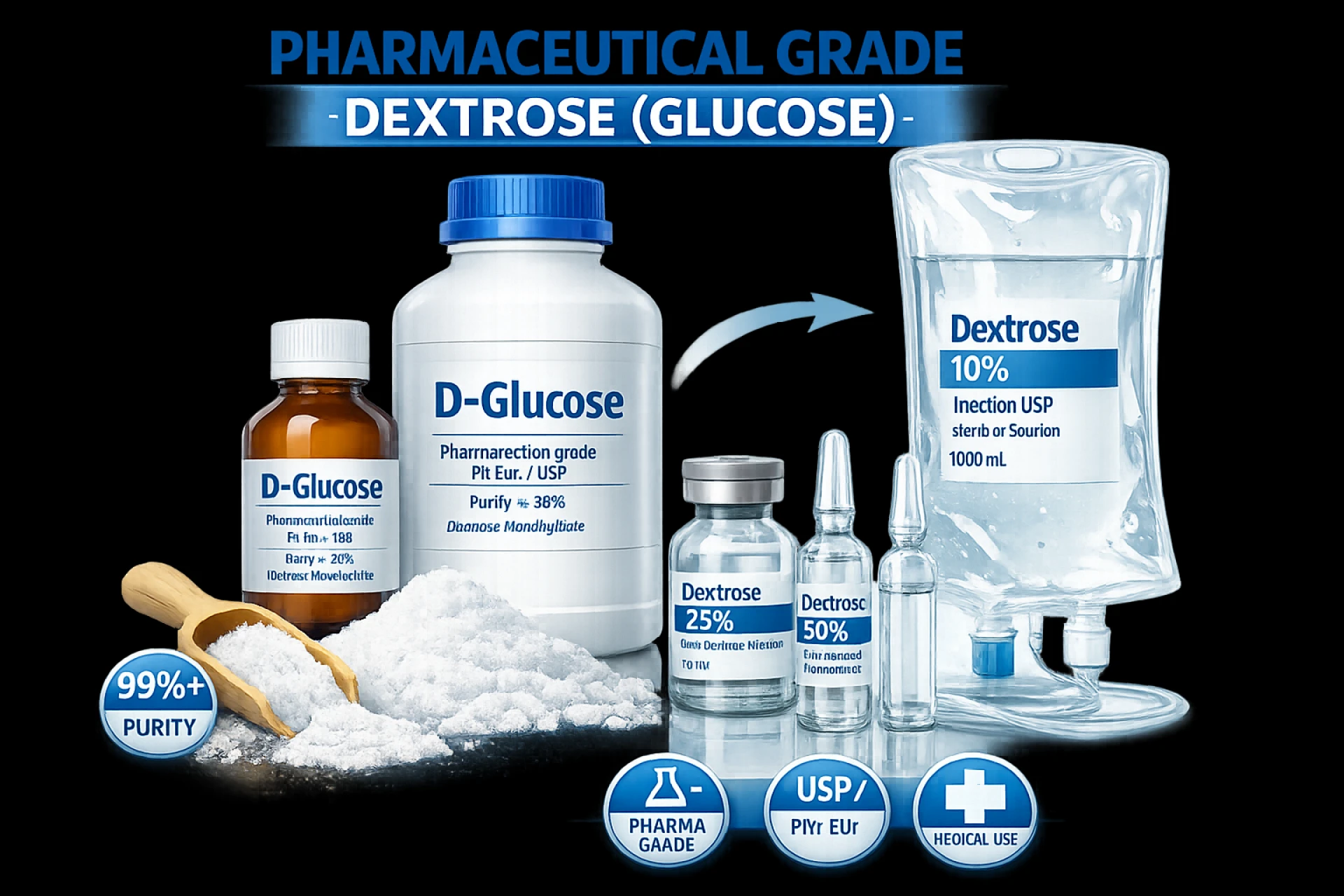 Pharmaceutical Grade Dextrose (Glucose) Market Forecast 2025–2031: Trends, Growth Drivers & Industry Analysis
