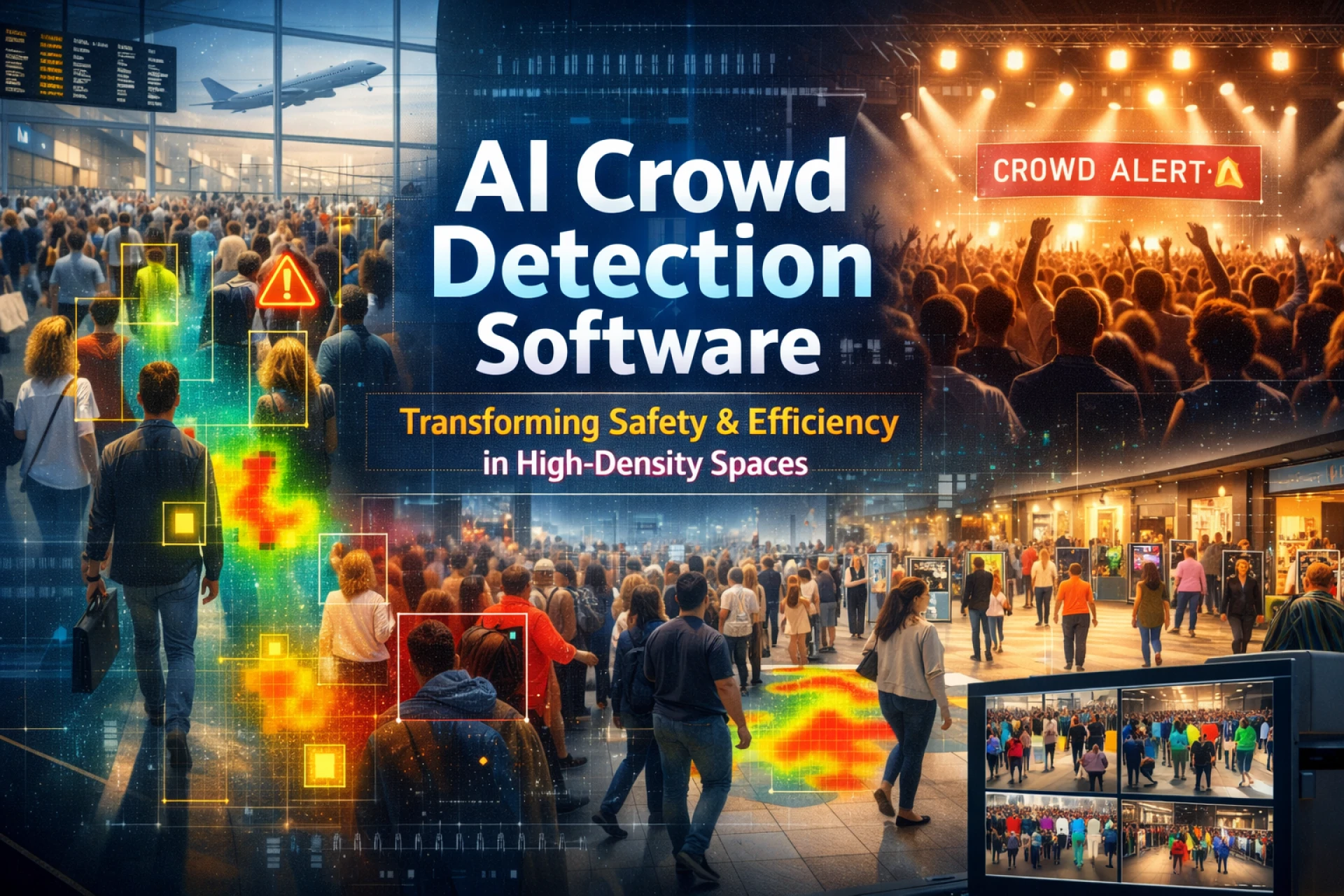 AI Crowd Detection Software Transforming Safety and Efficiency in High-Density Spaces