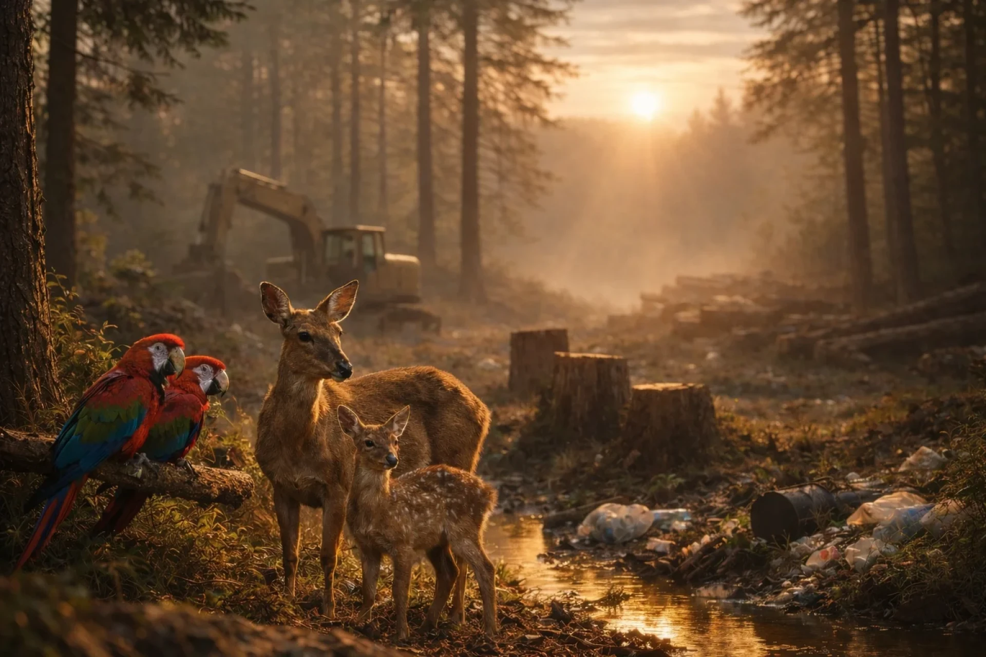 Environmental Awareness Books That Use Animals and Satire to Expose Human Greed