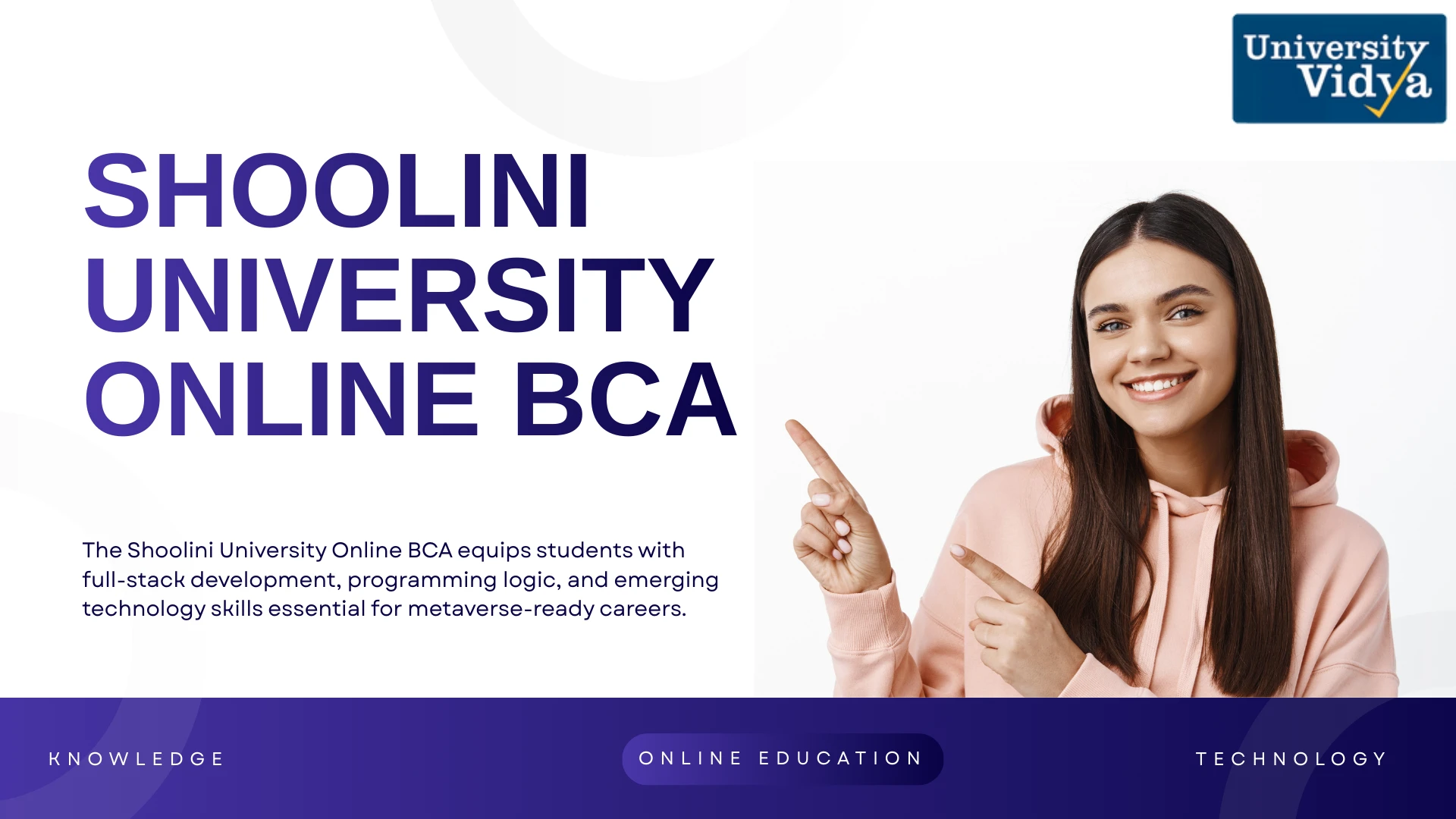 Coding for the Metaverse: Full-Stack Skills in Shoolini University Online BCA