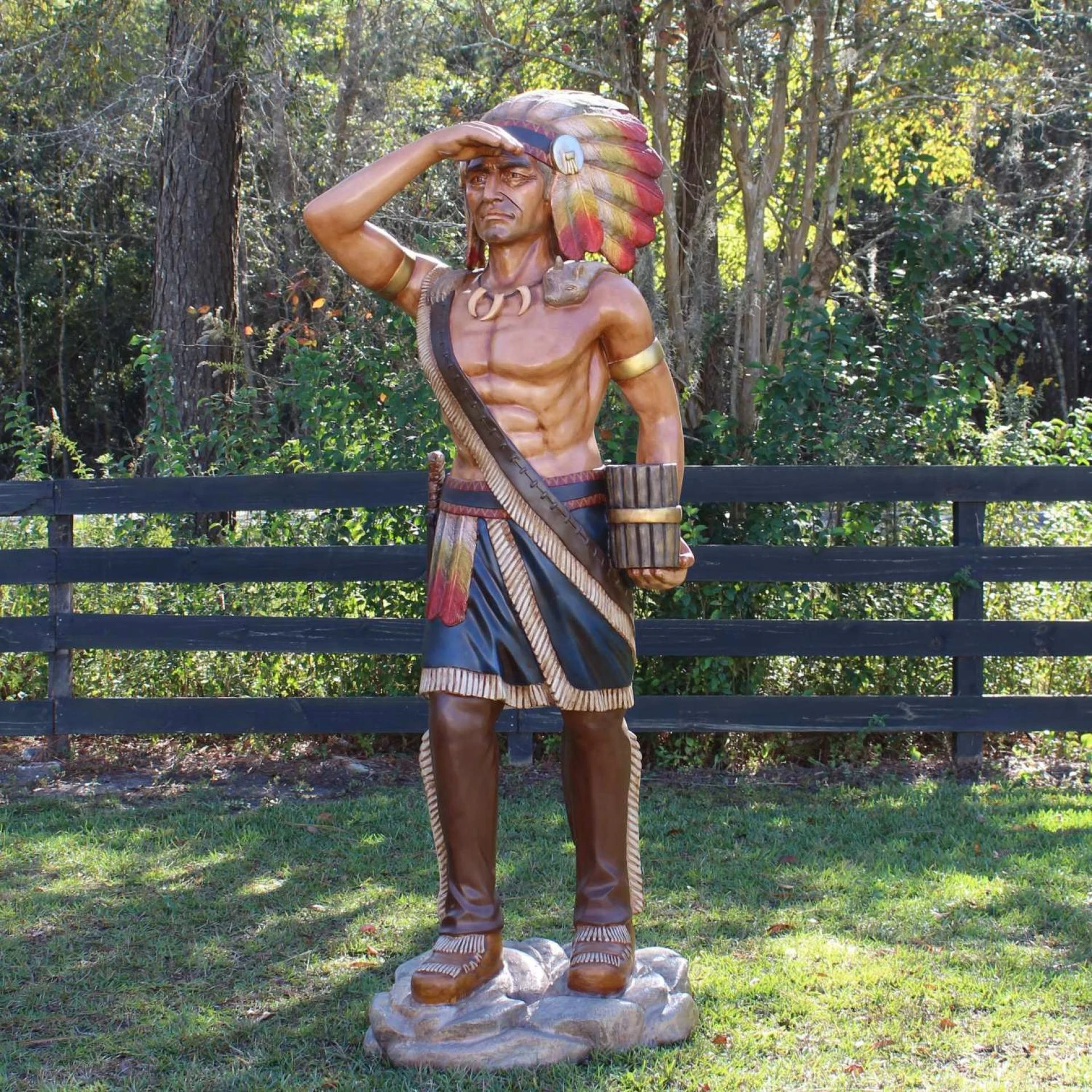 Why This Native American Statue Could Be the Most Striking Piece in Your Collection?