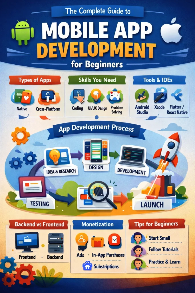 The Complete Guide to Mobile App Development for Beginners