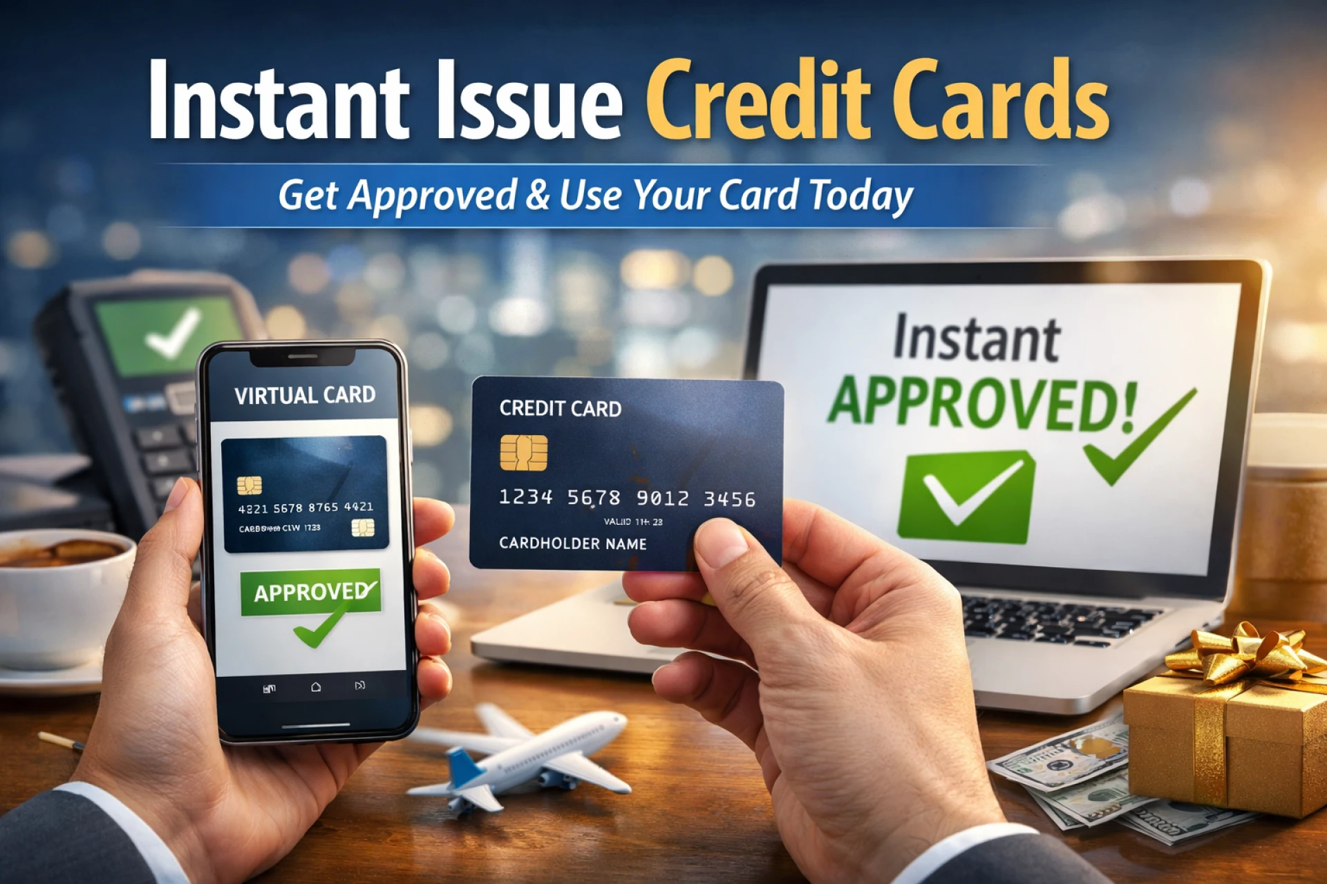 Instant Issue Credit Cards: Get Approved and Start Using Your Card Today