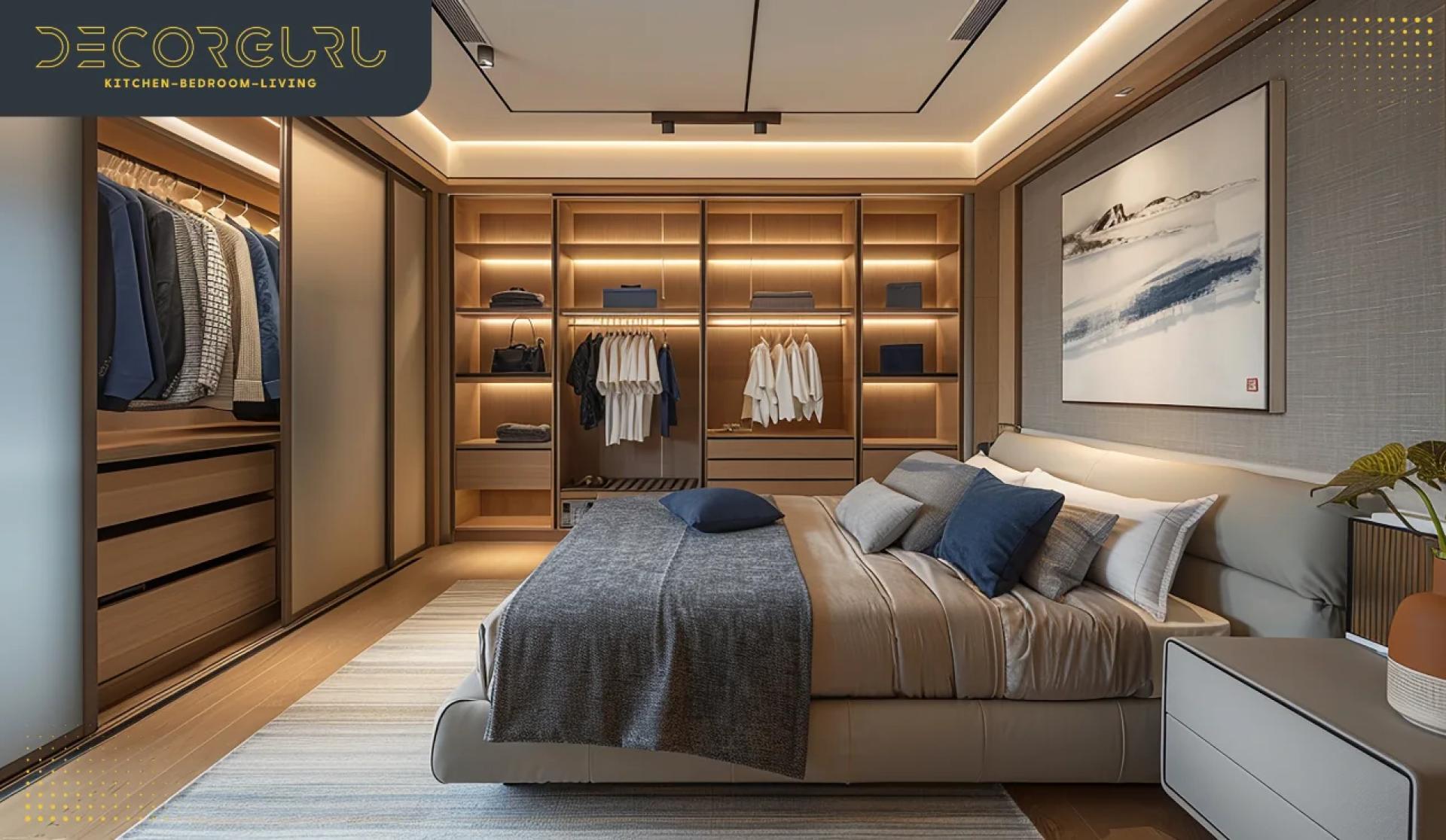 Why Choose Small Bedroom Fitted Wardrobes with Bed in Cambridge | Decorguru Enterprise Ltd?