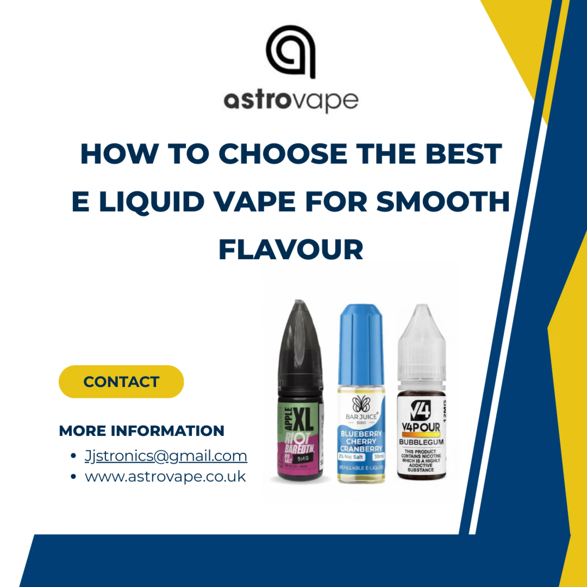 How to Choose the Best E Liquid Vape for Smooth Flavour