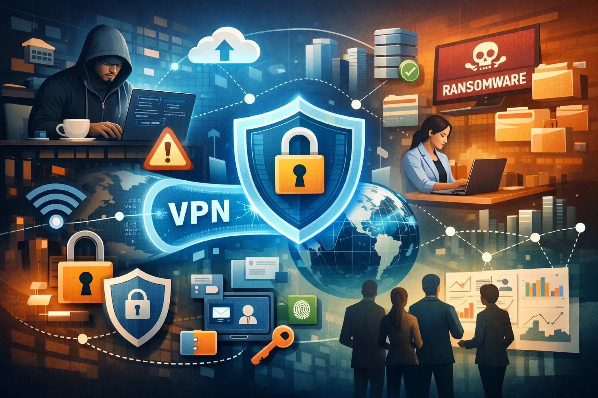 How Corporate VPN Solutions Help Businesses Stay Secure in a Connected World